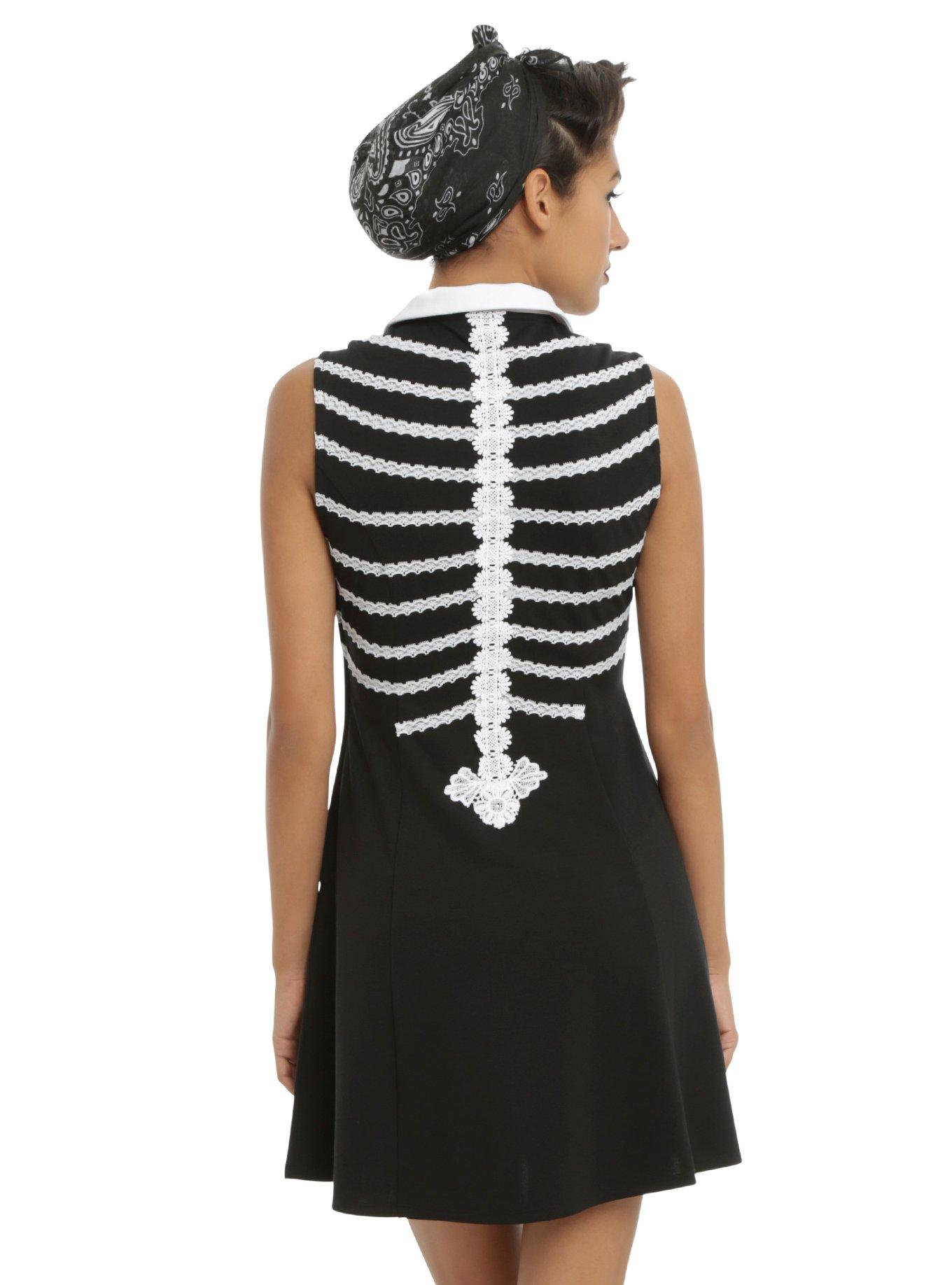 strapless open back dress Nana Jacqueline Janelle Black Knit Mini Dress main image 0