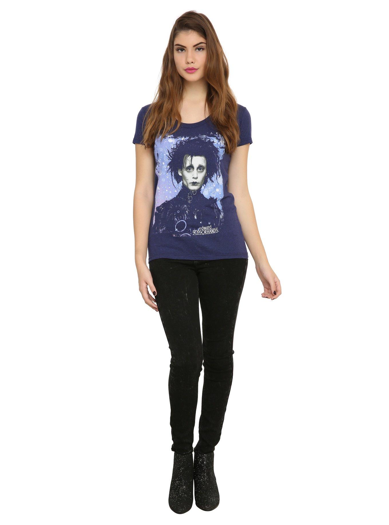 Edward Scissorhands Snow Girls T-Shirt, , alternate