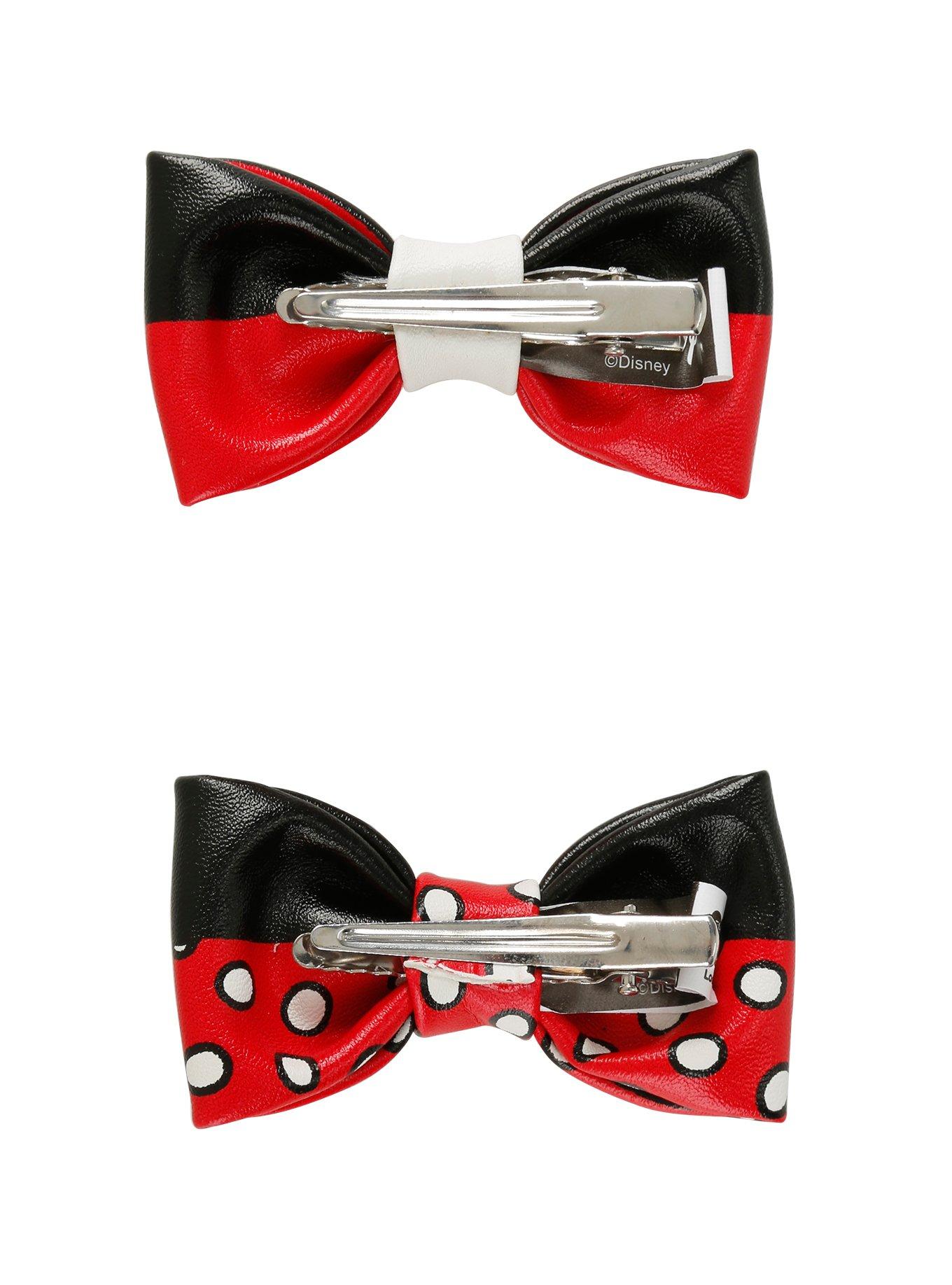 Disney Mickey & Minnie Cosplay Hair Bow Set, , alternate