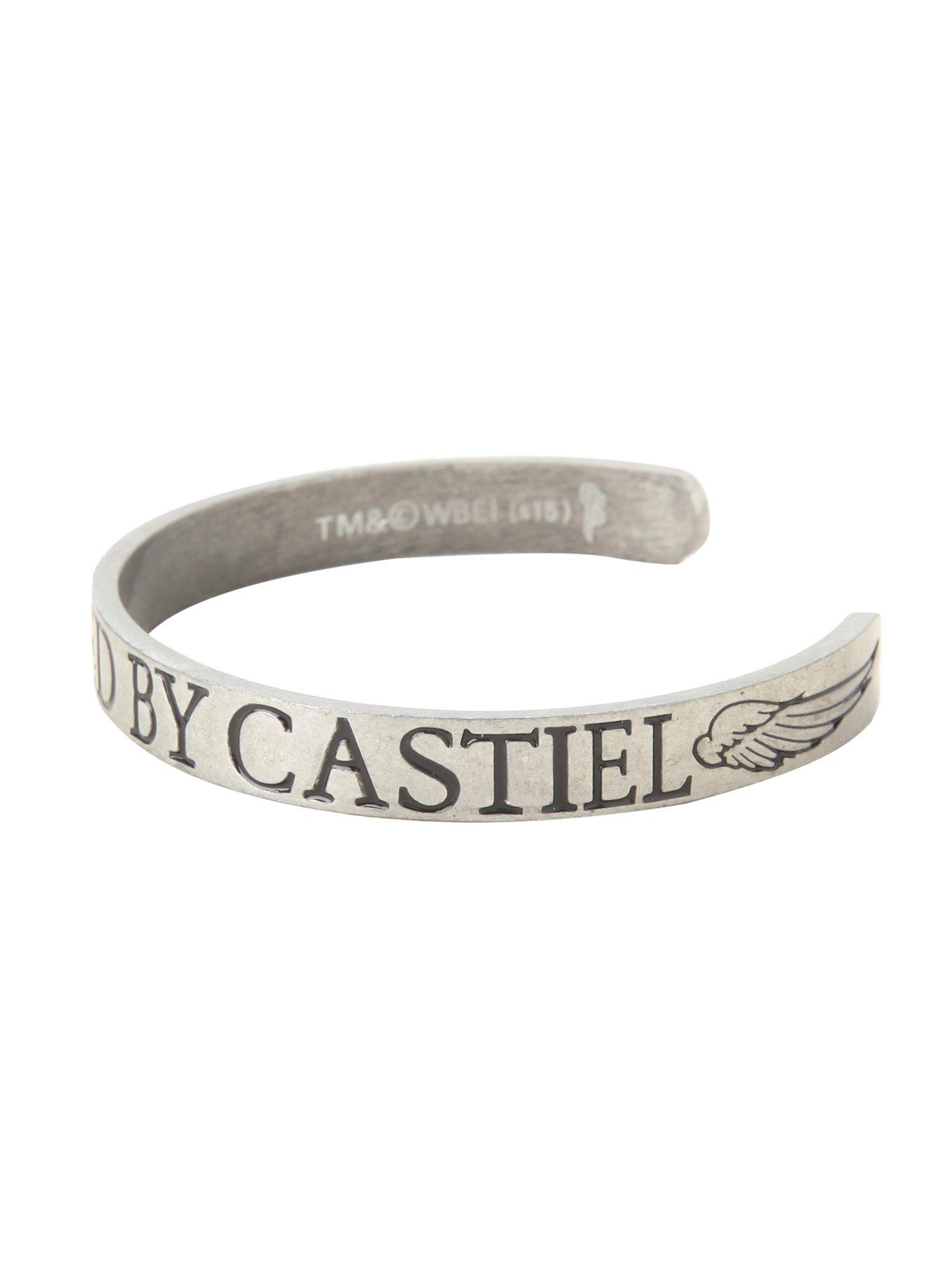 Supernatural Protected By Castiel Cuff Bracelet, , alternate - view 3