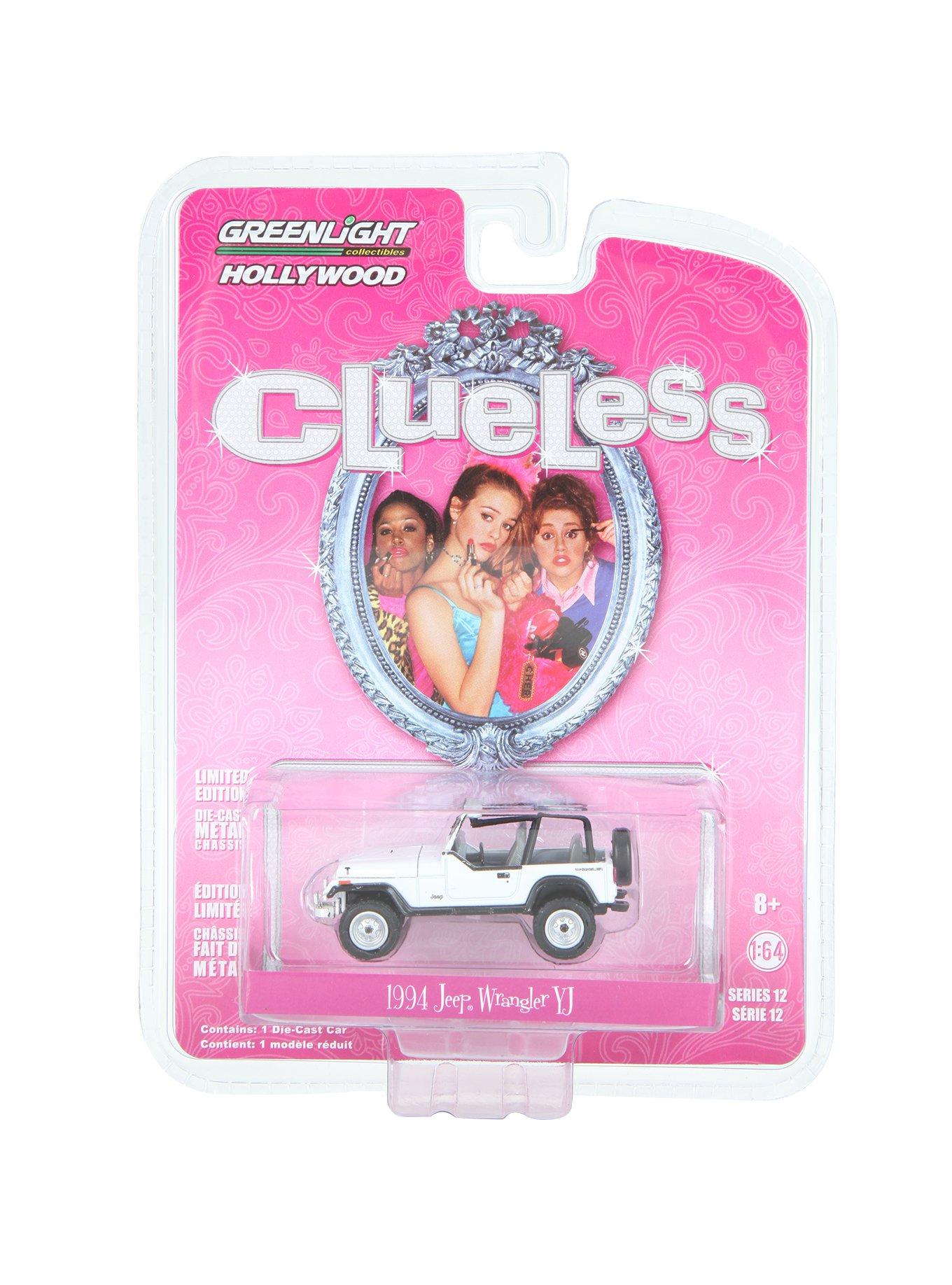 Greenlight Clueless 1994 Jeep Wrangler YJ 1:64 Scale Collectible, , alternate