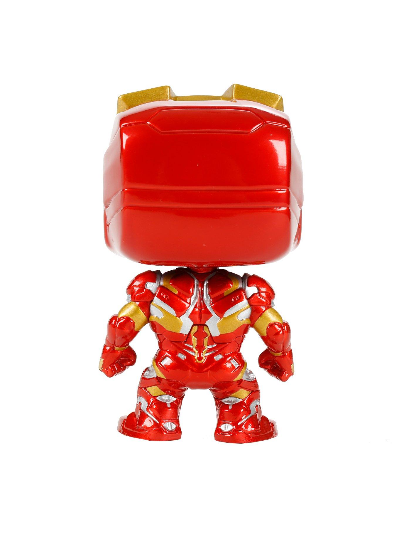 Funko Marvel Captain America: Civil War Pop! Iron Man (Unmasked) Vinyl Bobble-Head Hot Topic Exclusive, , alternate