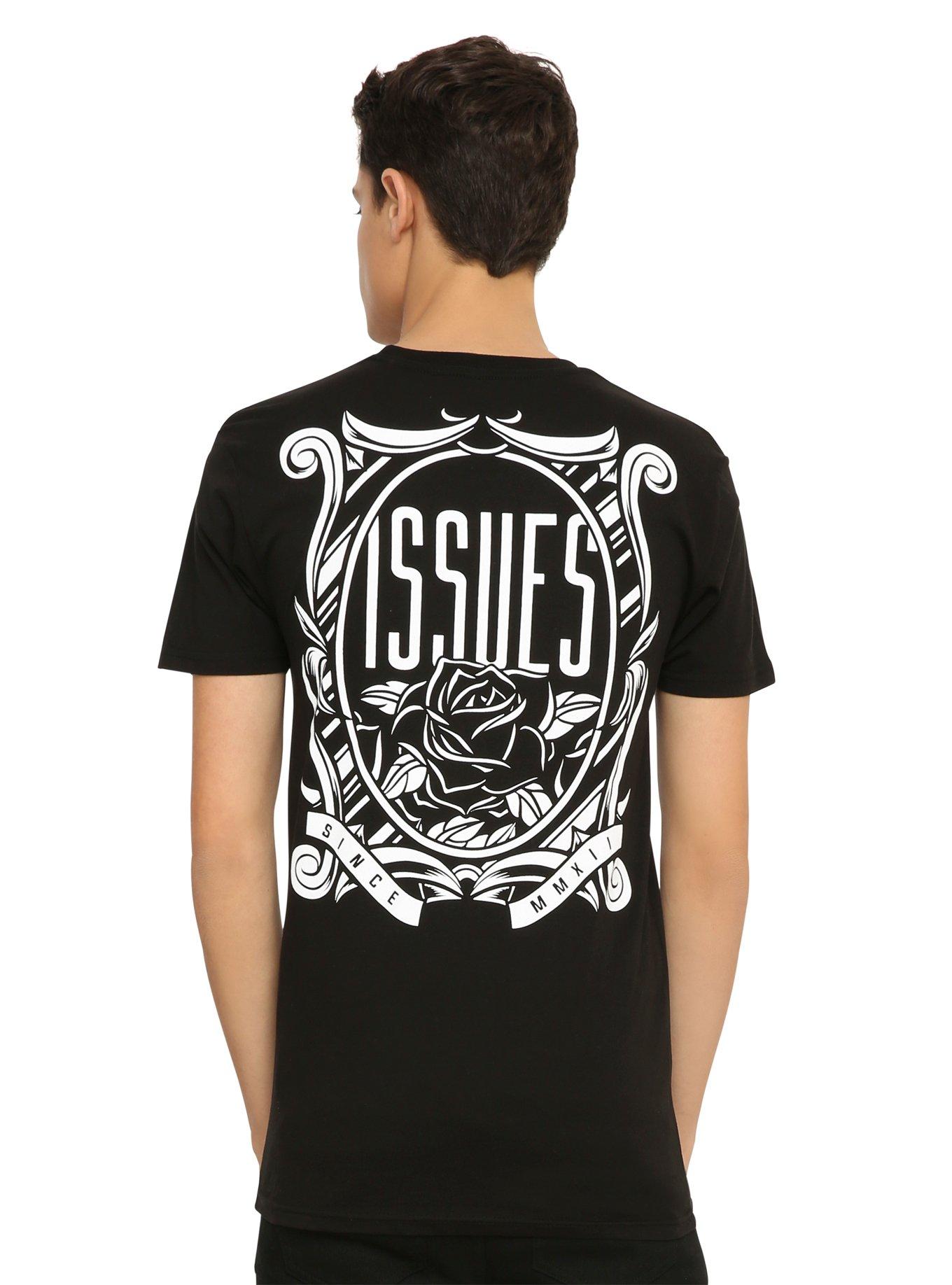 Issues Rose Mirror T-Shirt, , alternate