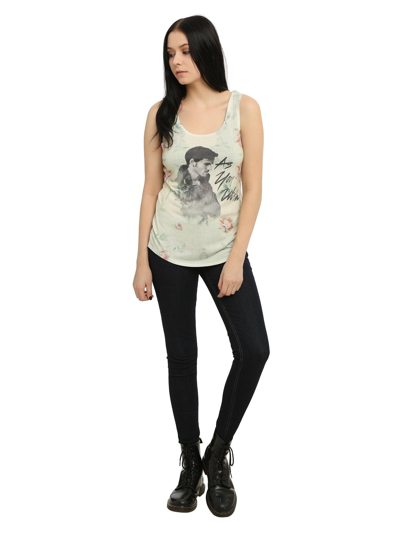 Once Upon A Time Hook As You Wish Girls Tank Top, , alternate