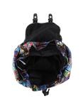 Disney Beauty And The Beast Stained Glass Slouch Backpack, , alternate