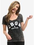 CBGB Acid Wash Womens T-Shirt, , alternate