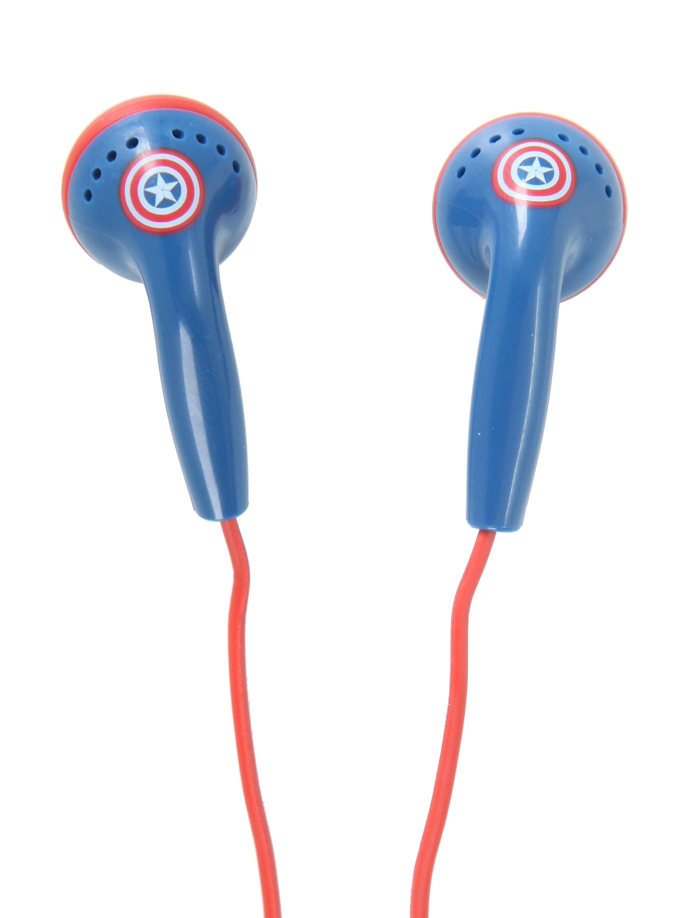 Marvel Captain America Civil War Earbuds, , alternate