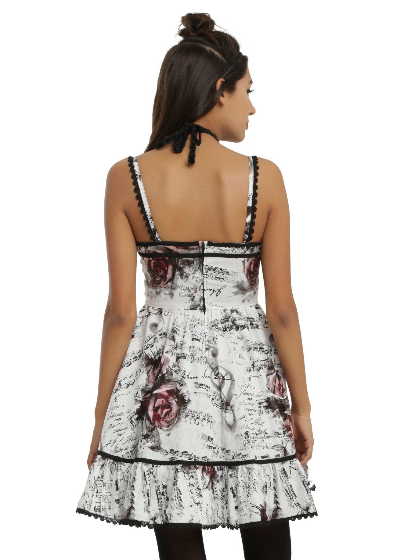 Floral Music Dress, , alternate