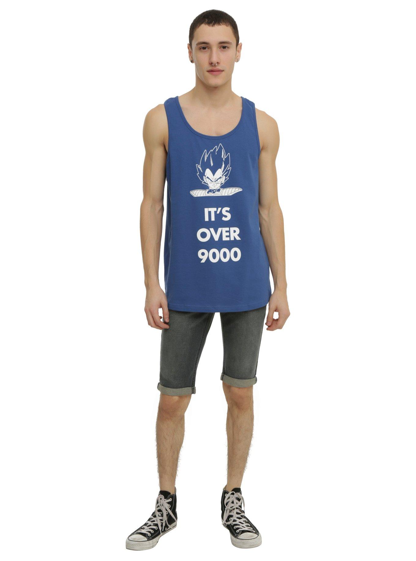 Dragon Ball Z It's Over 9000 Tank Top, , alternate