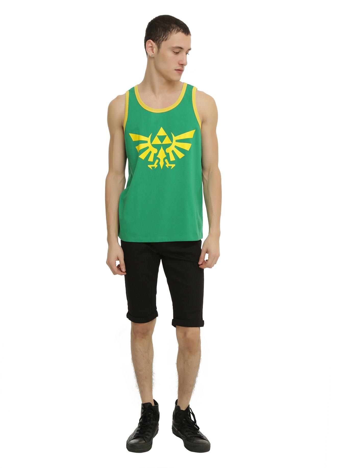 The Legend Of Zelda Triforce Tank Top, , alternate