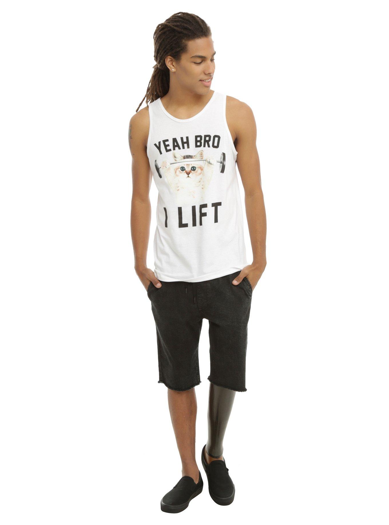 Yeah Bro I Lift Tank Top, , alternate