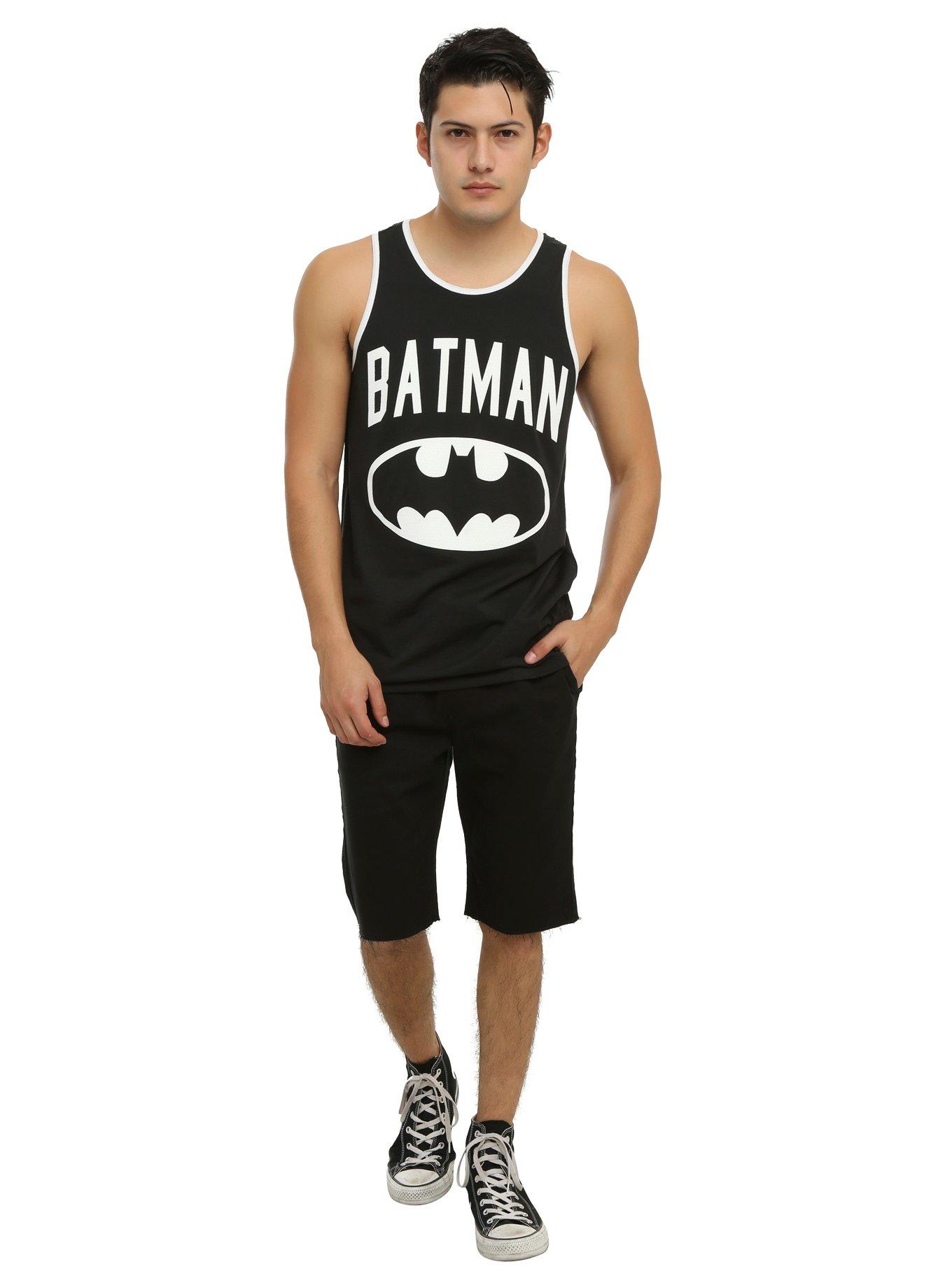 DC Comics Batman Varsity Tank Top, , alternate