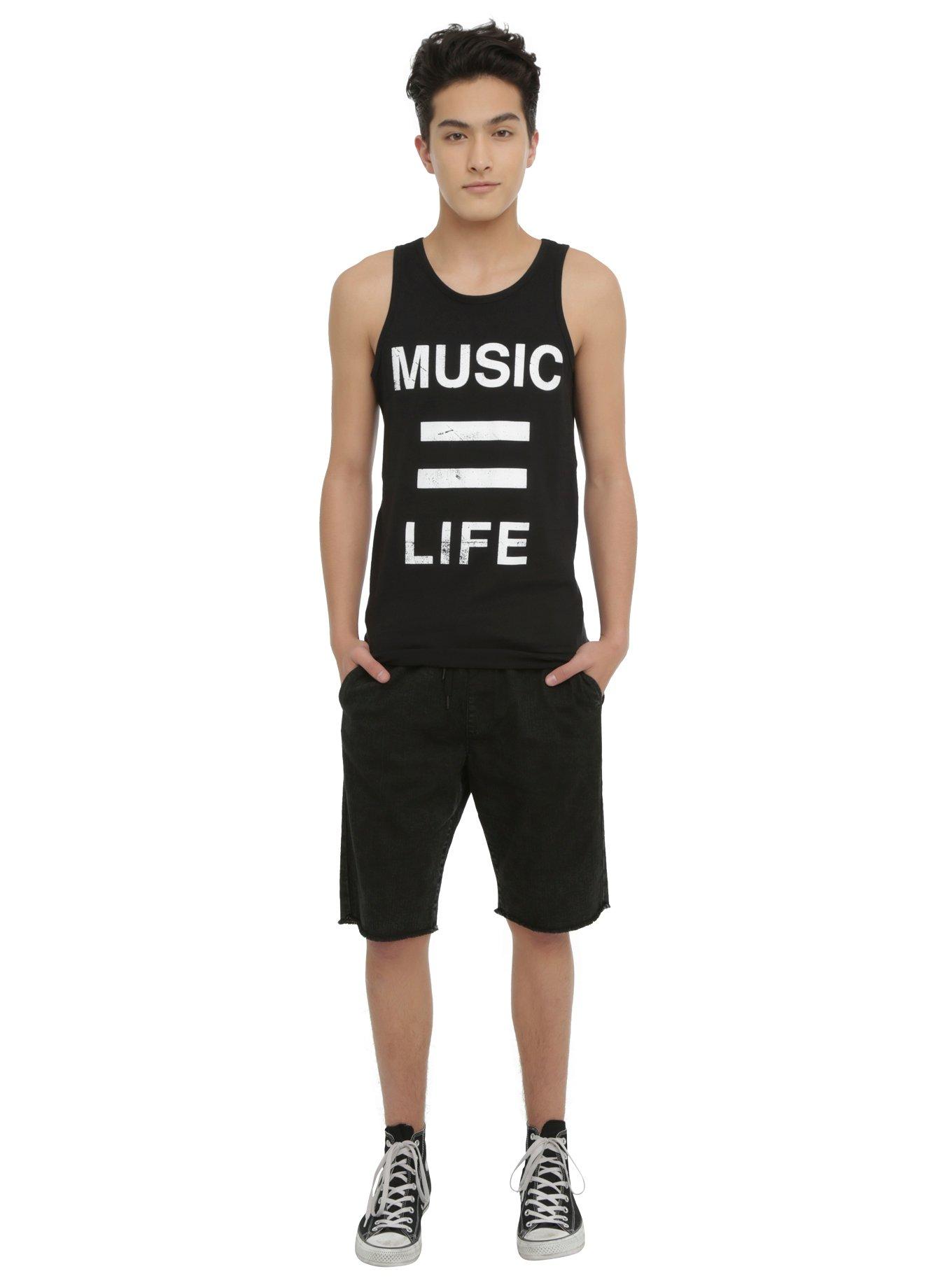 Music = Life Tank Top, , alternate