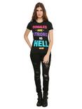 Unbreakable Kimmy Schmidt Females Are Strong As Hell Girls T-Shirt, , alternate