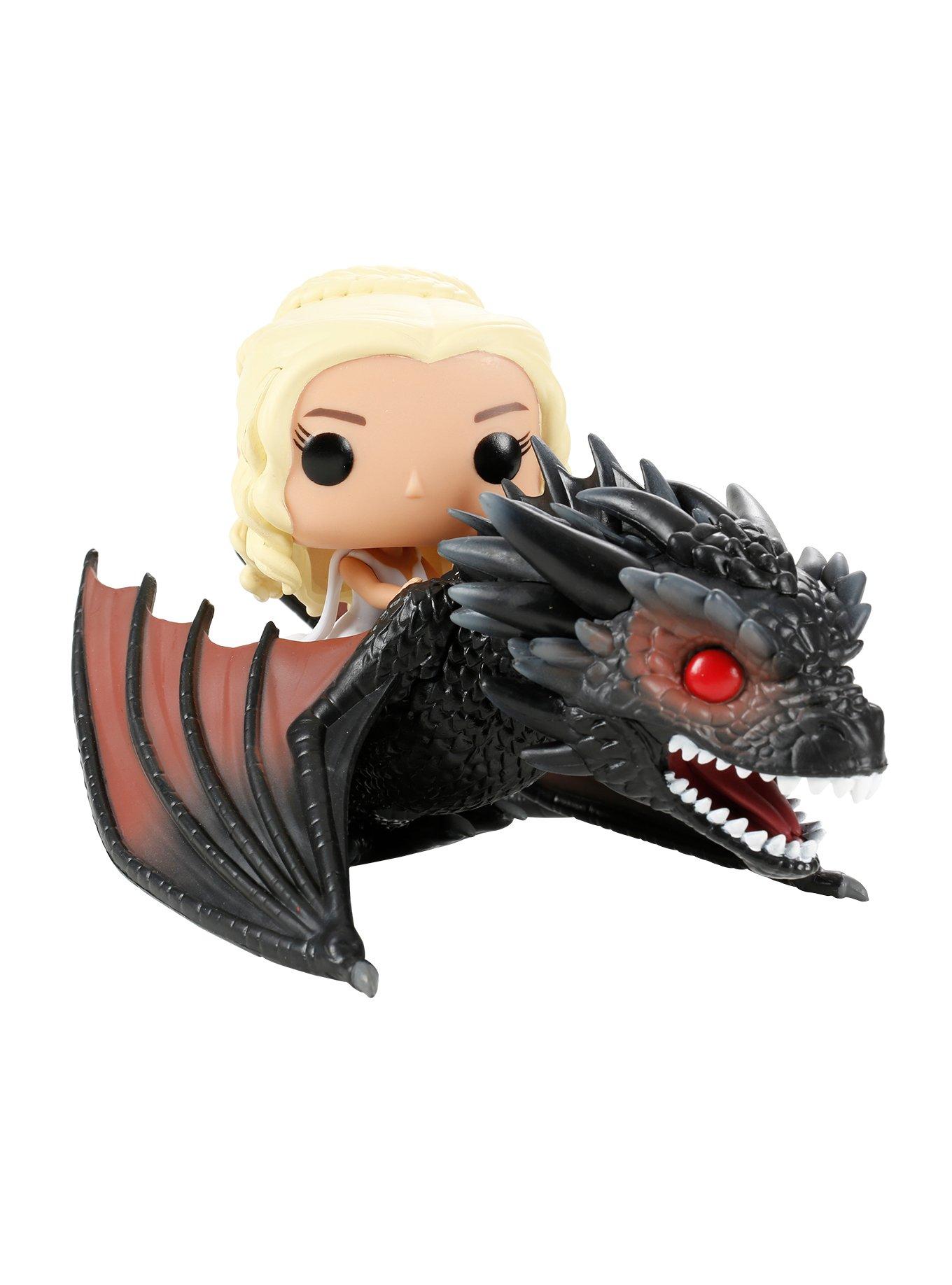 Funko Game Of Thrones Pop! Rides Daenerys & Drogon Vinyl Collectible, , alternate