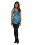 Don't Even Look At Me Tie Dye Girls Tank Top, , alternate