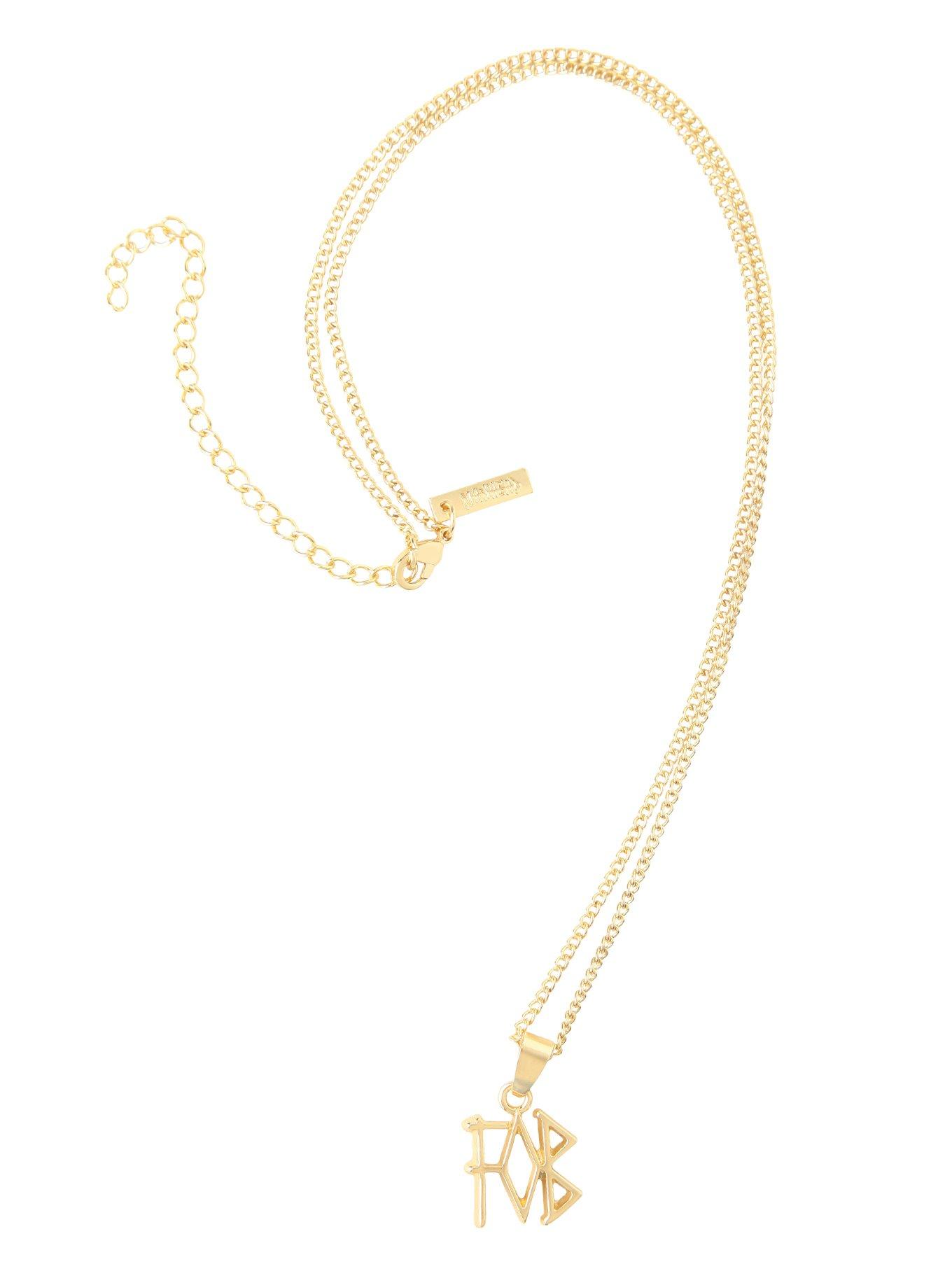 Fall Out Boy FOB Logo Necklace, , alternate