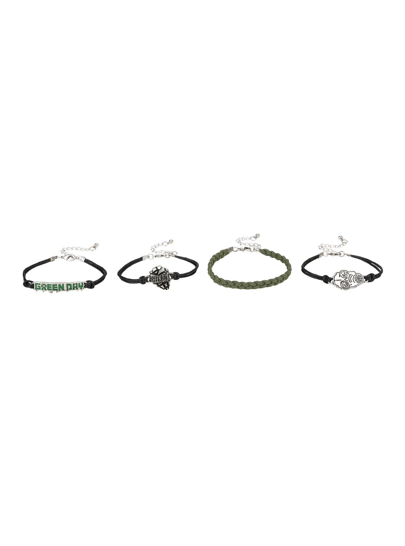 Green Day American Idiot Cord Bracelet Set, , alternate