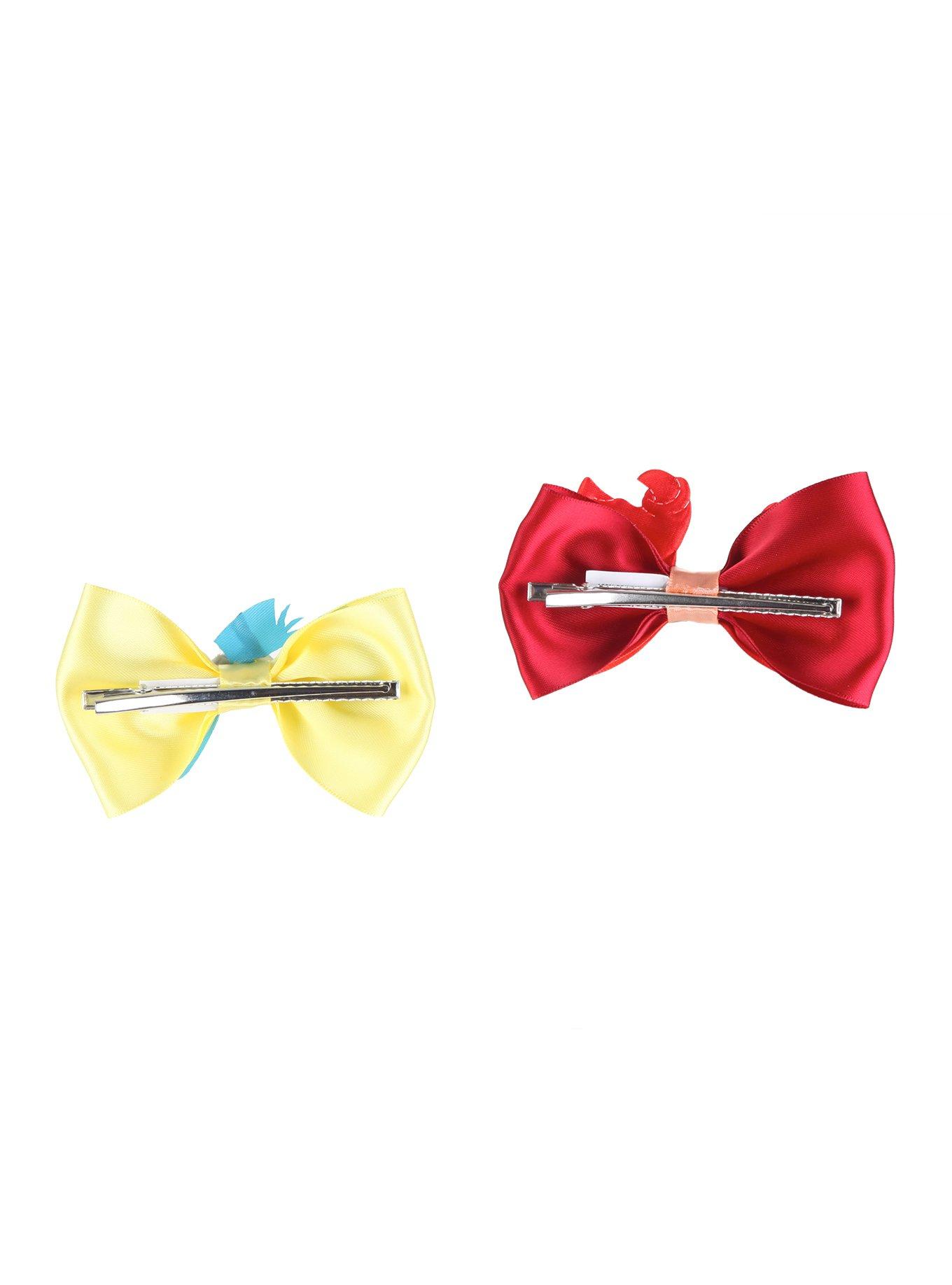 Disney The Little Mermaid Flounder And Sebastian Cosplay Hair Bows, , alternate