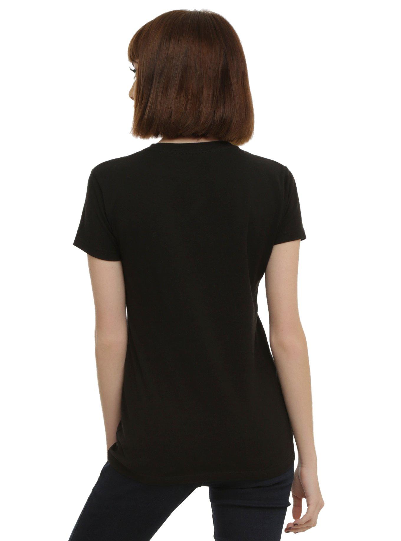 One Direction Red Lines Girls T-Shirt, , alternate