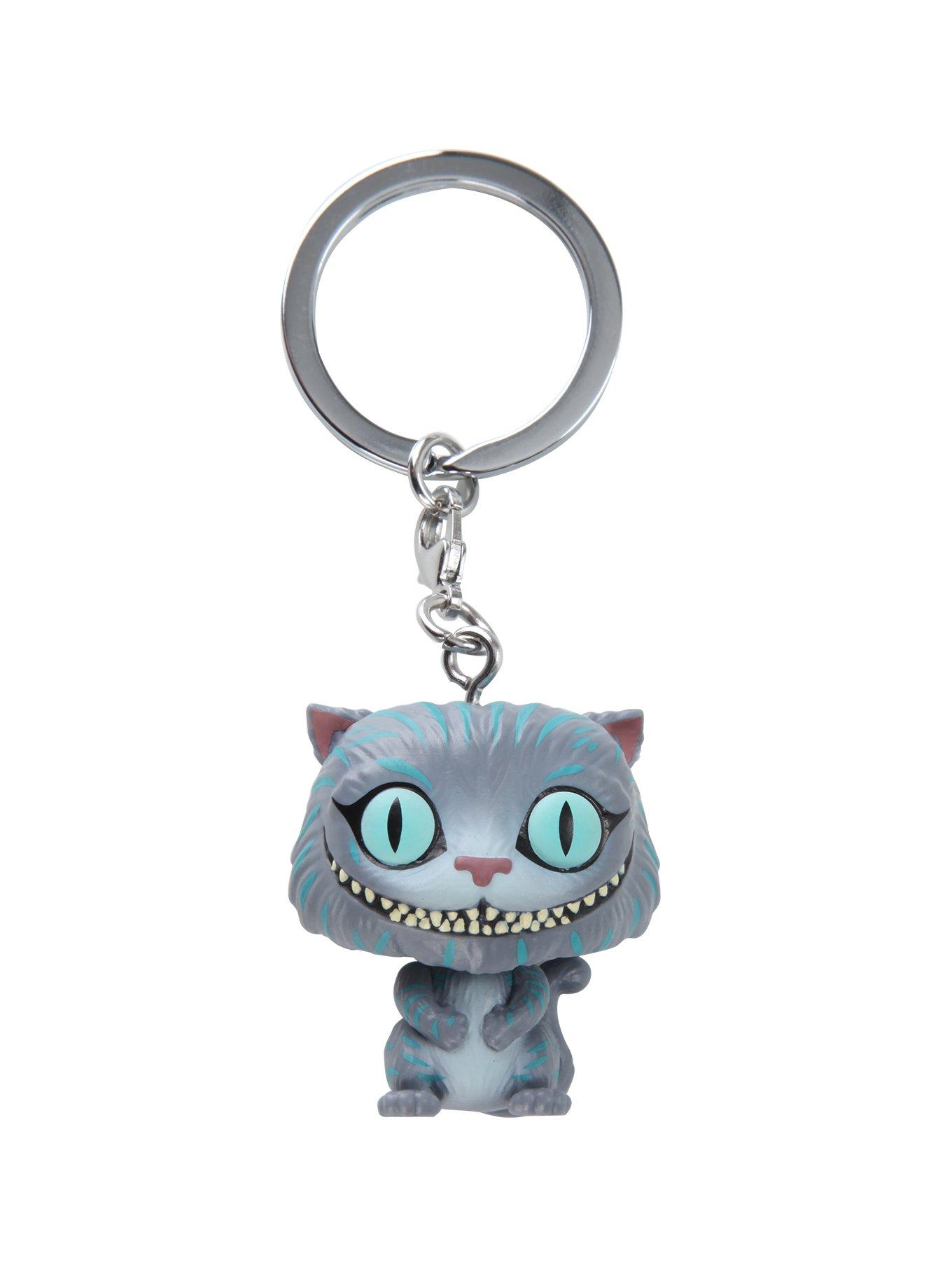 Funko Disney Alice In Wonderland Pocket Pop! Cheshire Cat Key Chain Hot Topic Exclusive, , alternate