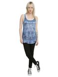 Doctor Who All Of Time & Space TARDIS Sublimation Girls Tank Top, , alternate