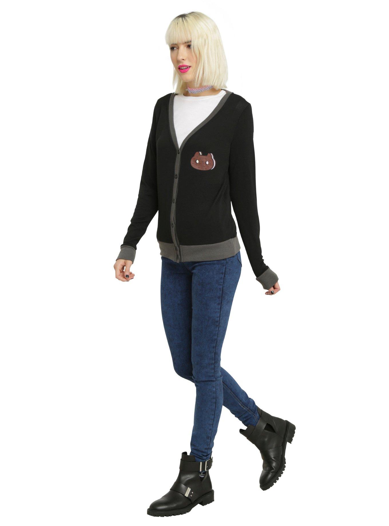 Steven Universe Cookie Cat Girls Cardigan, , alternate