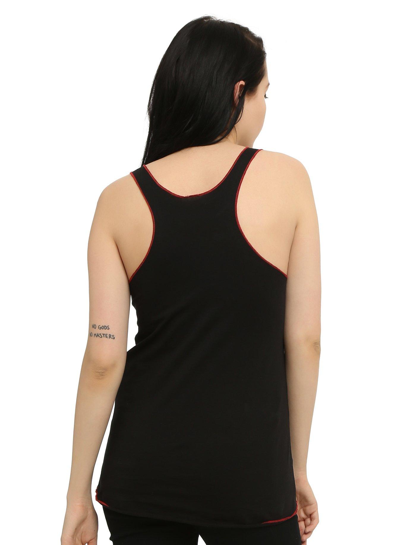 Twenty One Pilots Red Stitch Girls Tank Top, , alternate