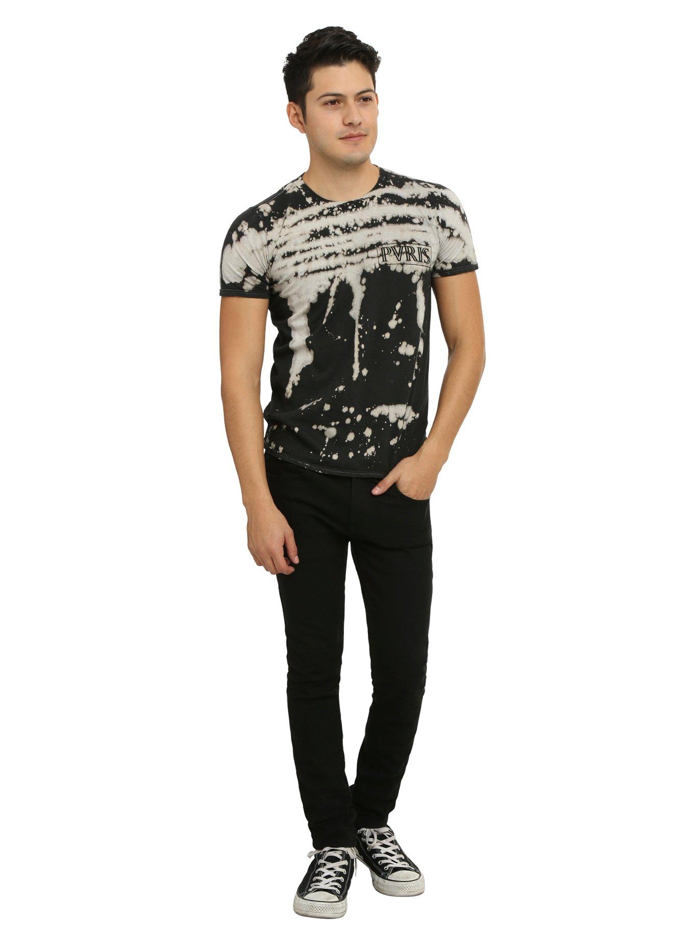 Pvris Logo Tie Dye T-Shirt, , alternate