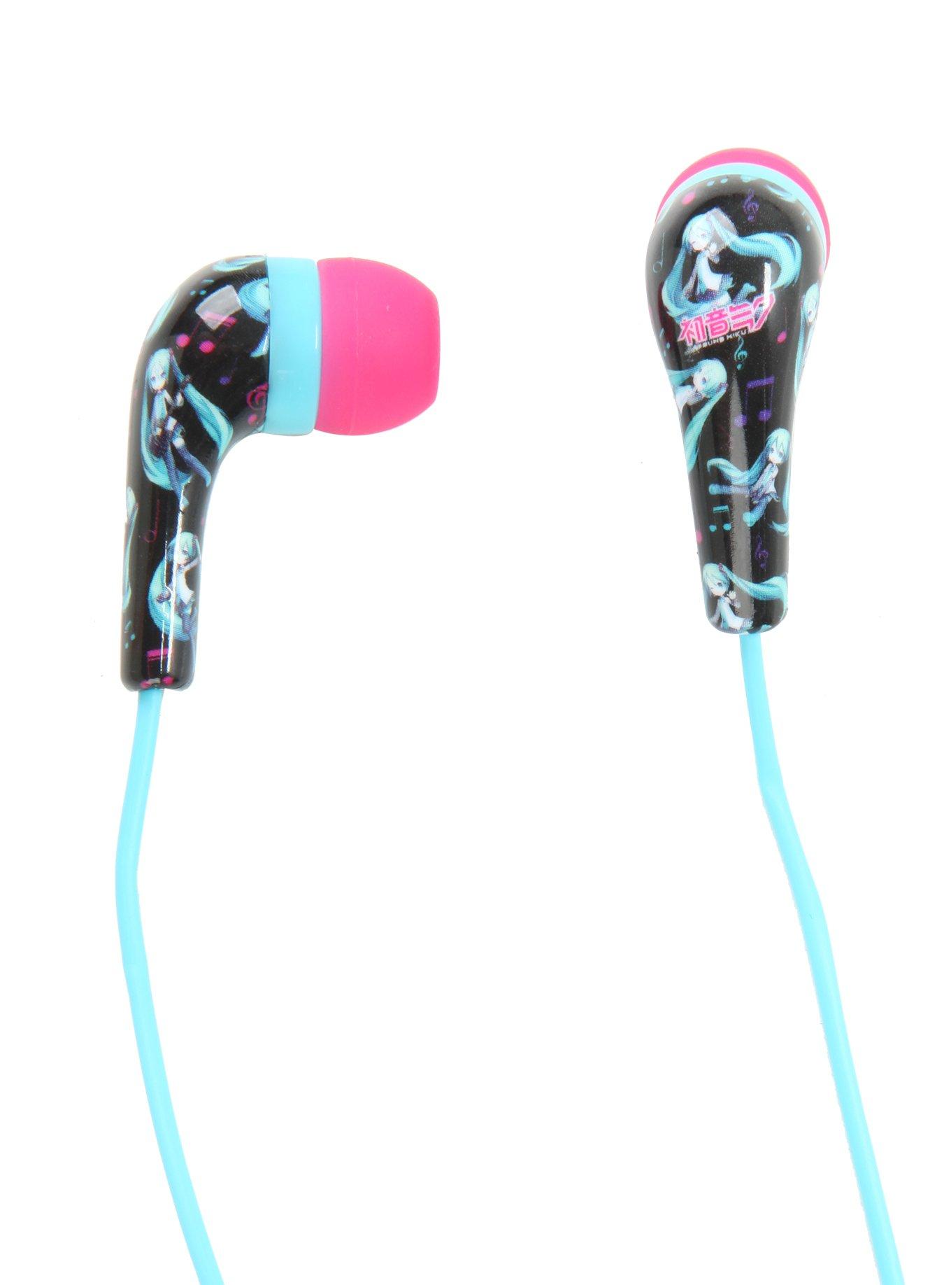 Hatsune Miku Character Earbuds, , alternate