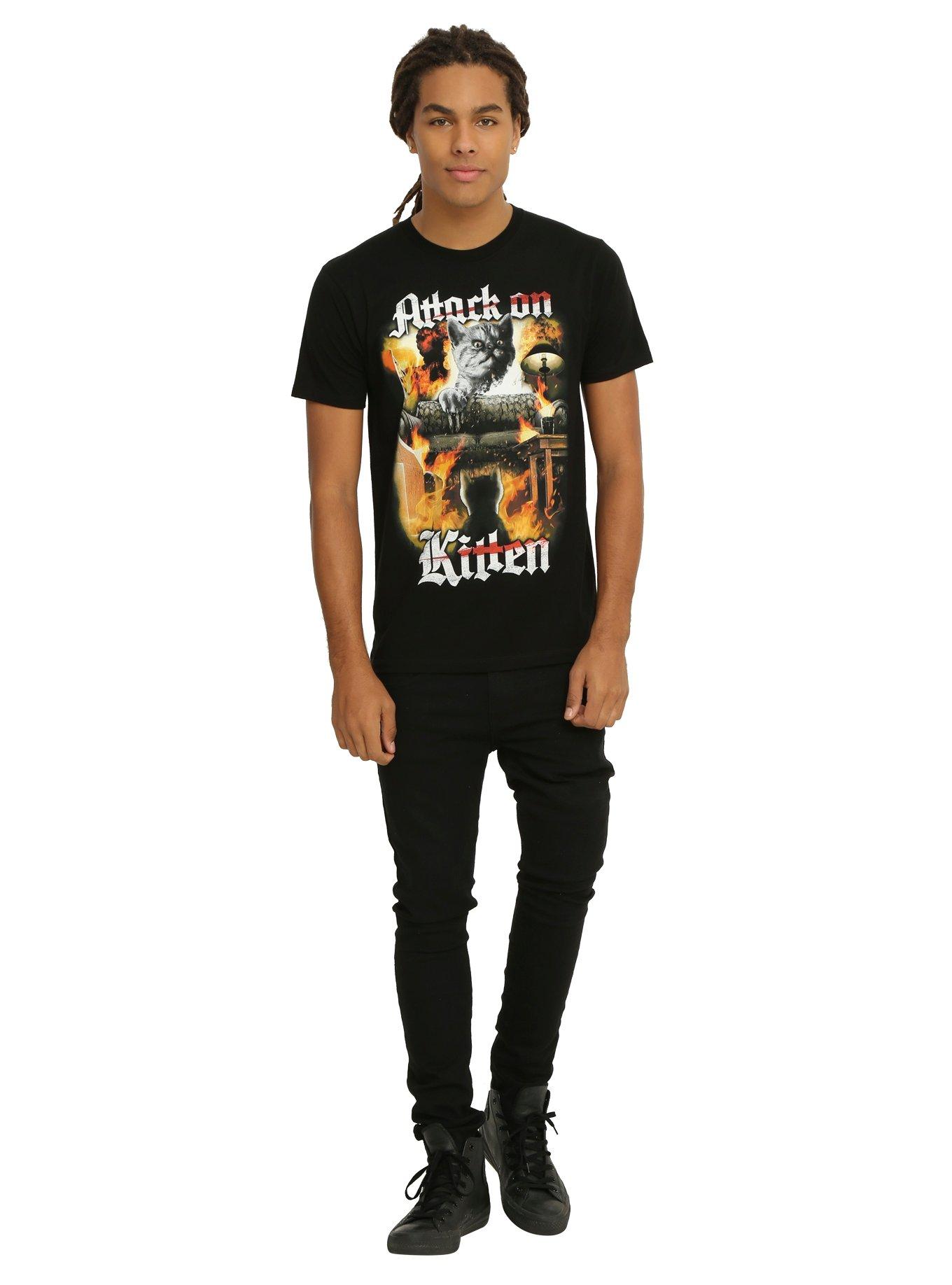 Attack On Kitten T-Shirt, , alternate