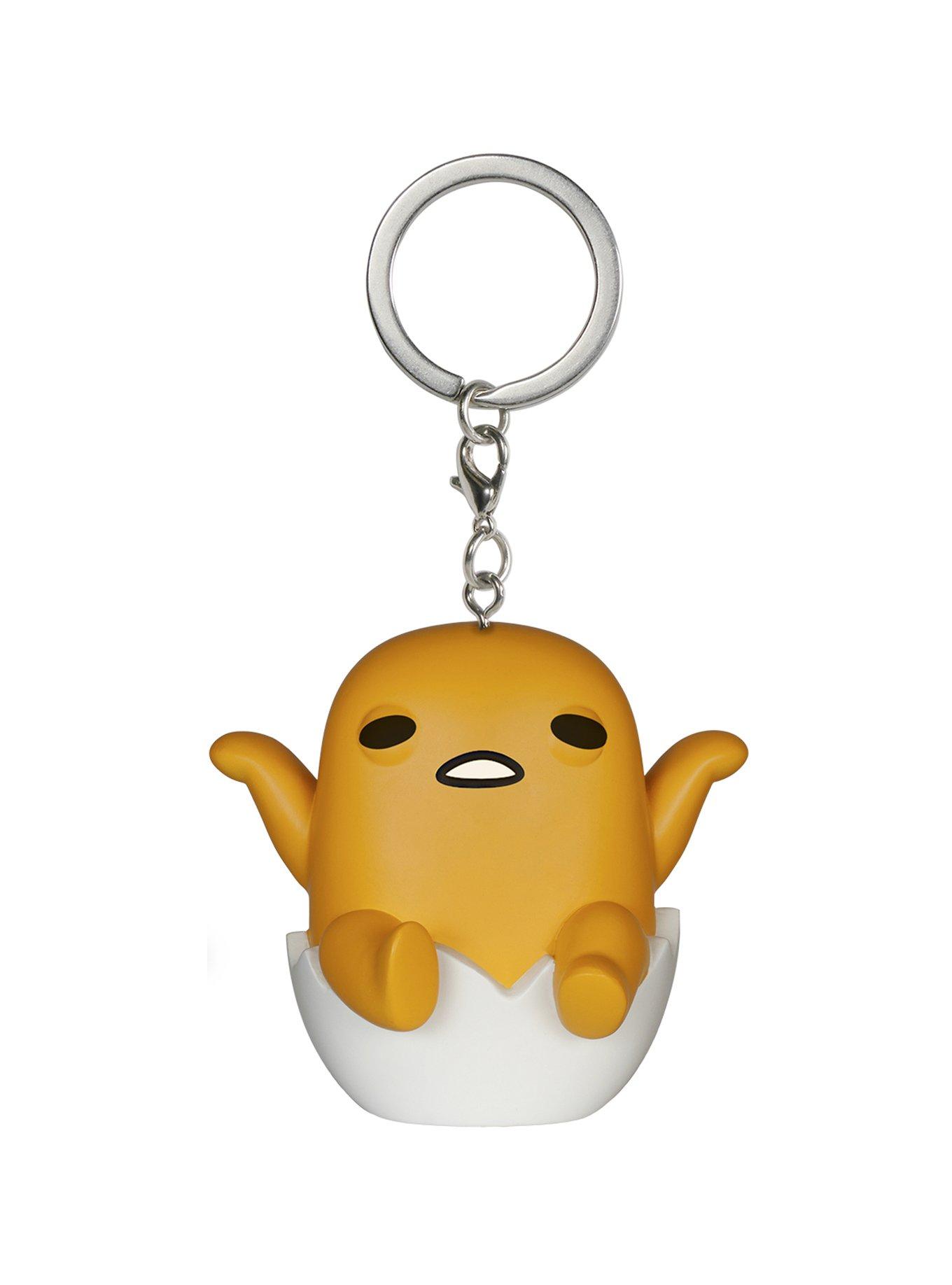 Funko Sanrio Pop! Gudetama Vinyl Key Chain Hot Topic Exclusive, , alternate