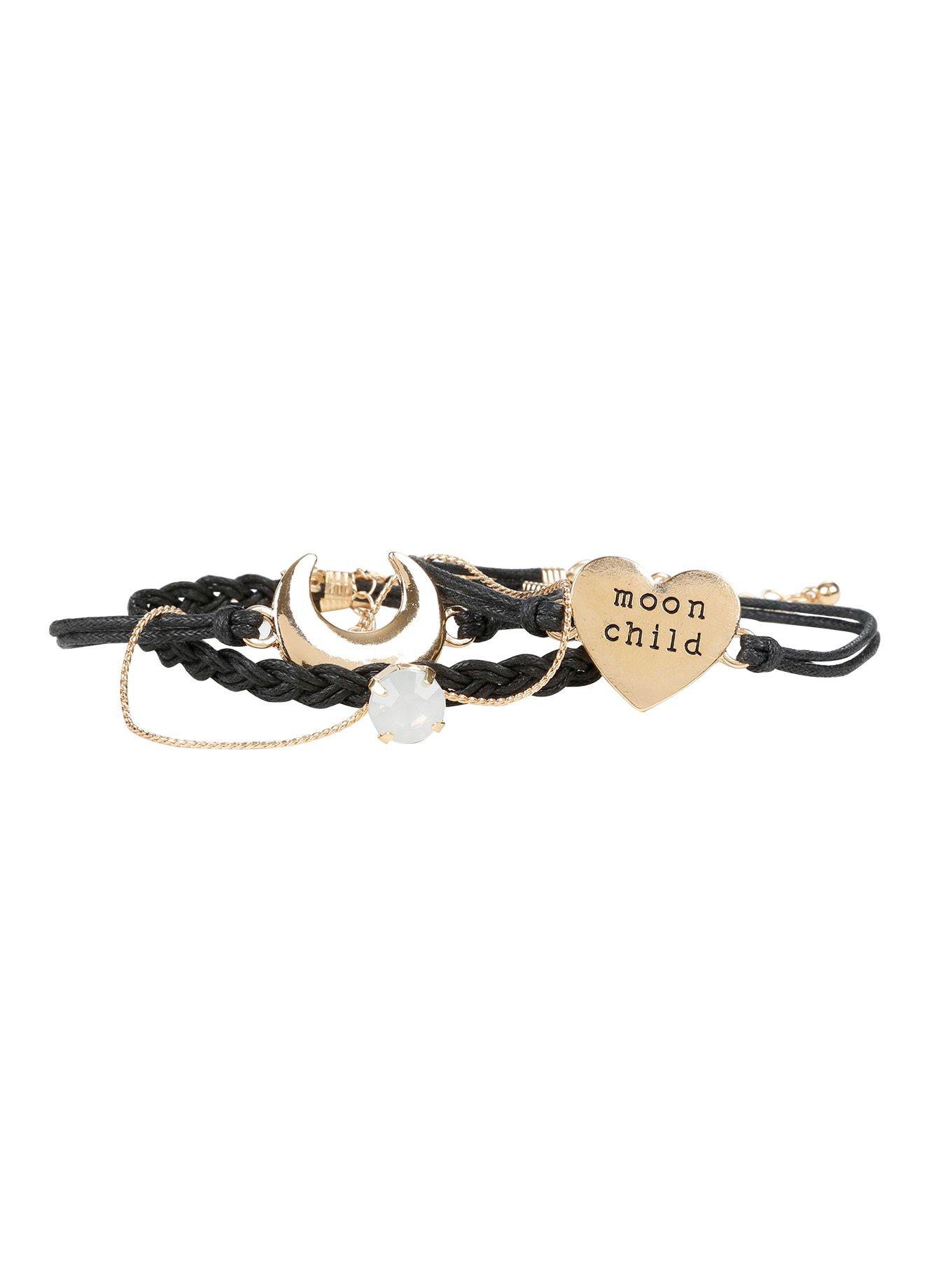 Moon Child Opal Cord Bracelet Set, , alternate
