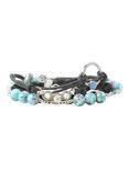 Blue Opal Bead Bracelet Set, , alternate