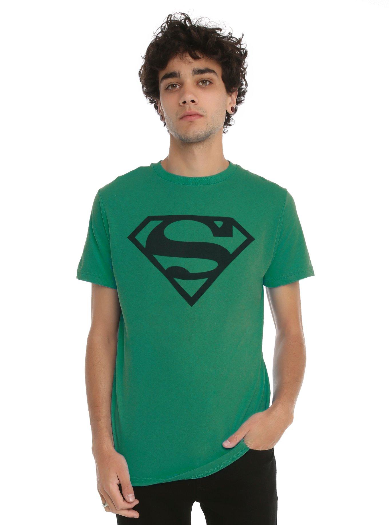 DC Comics Superman Logo Green T-Shirt, , alternate