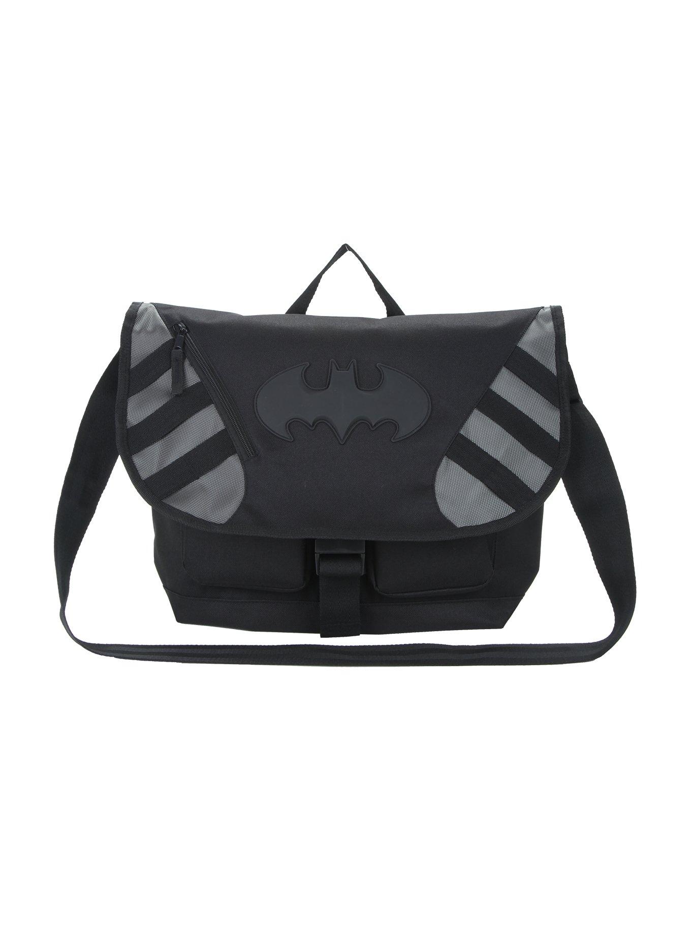DC Comics Batman Ballistic Messenger Bag, , alternate