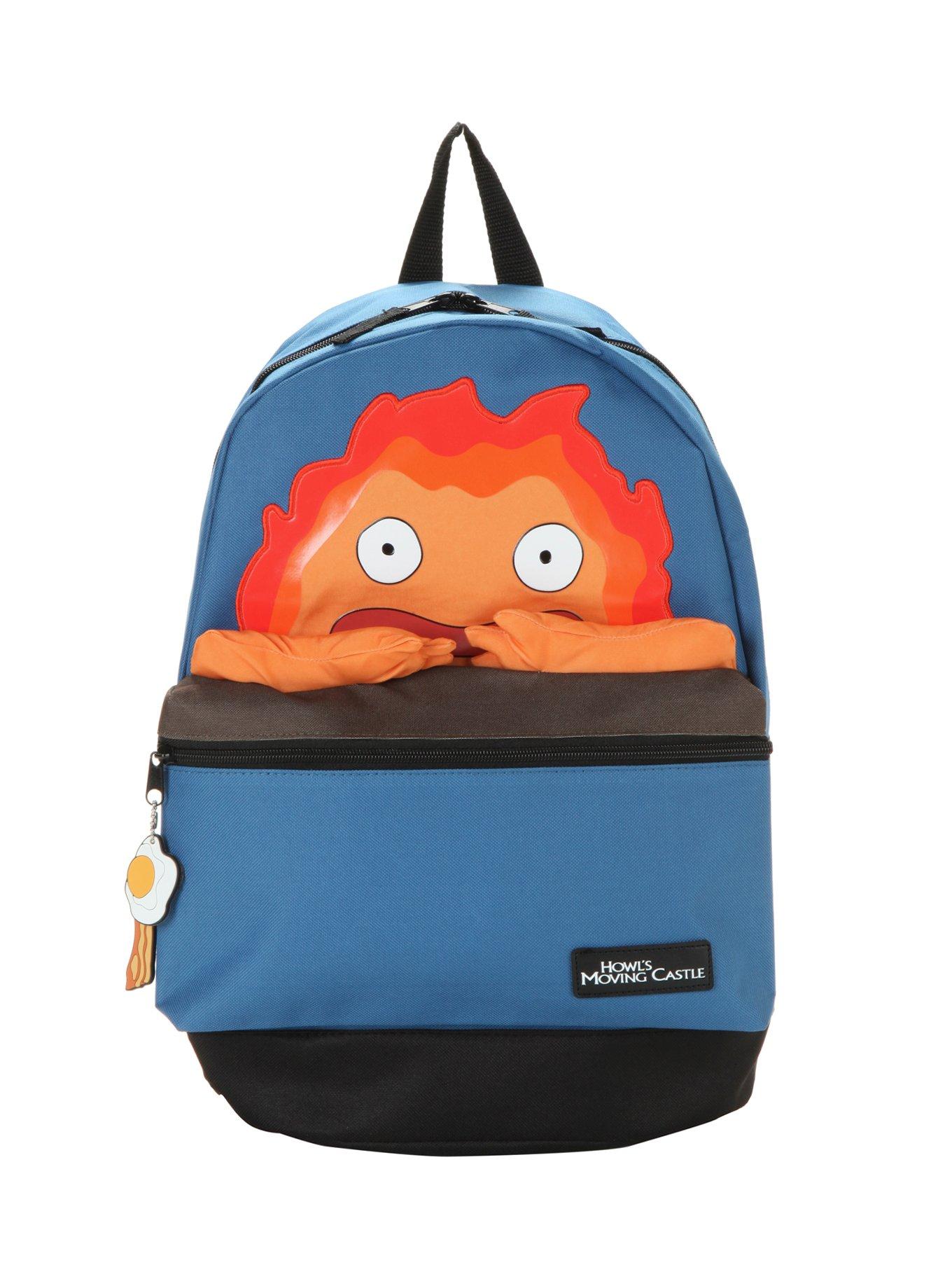 Studio Ghibli Howl's Moving Castle Calcifer Backpack, , alternate