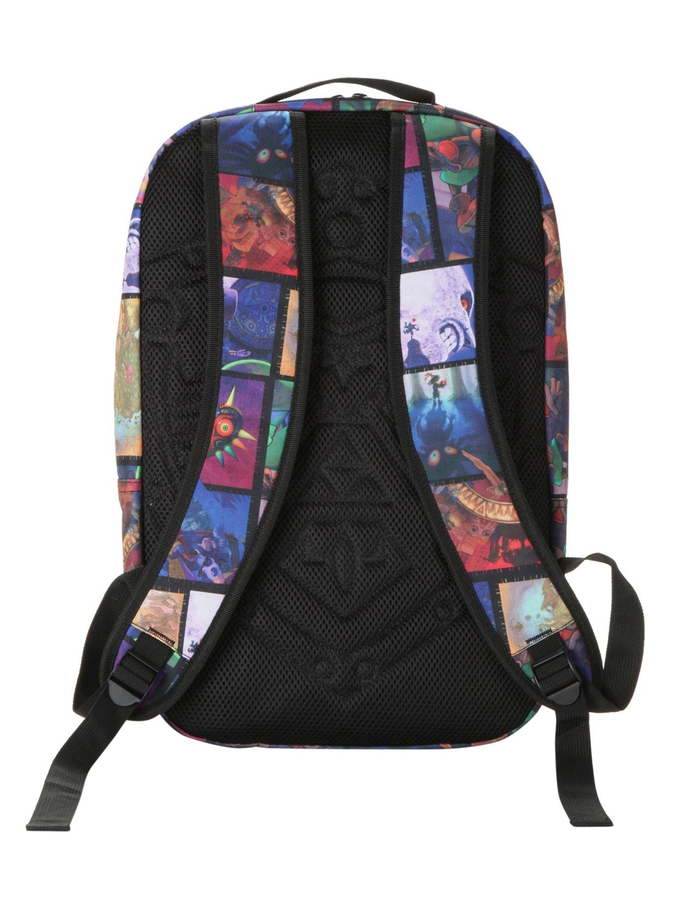 The Legend Of Zelda: Majora's Mask Flat Front Backpack, , alternate