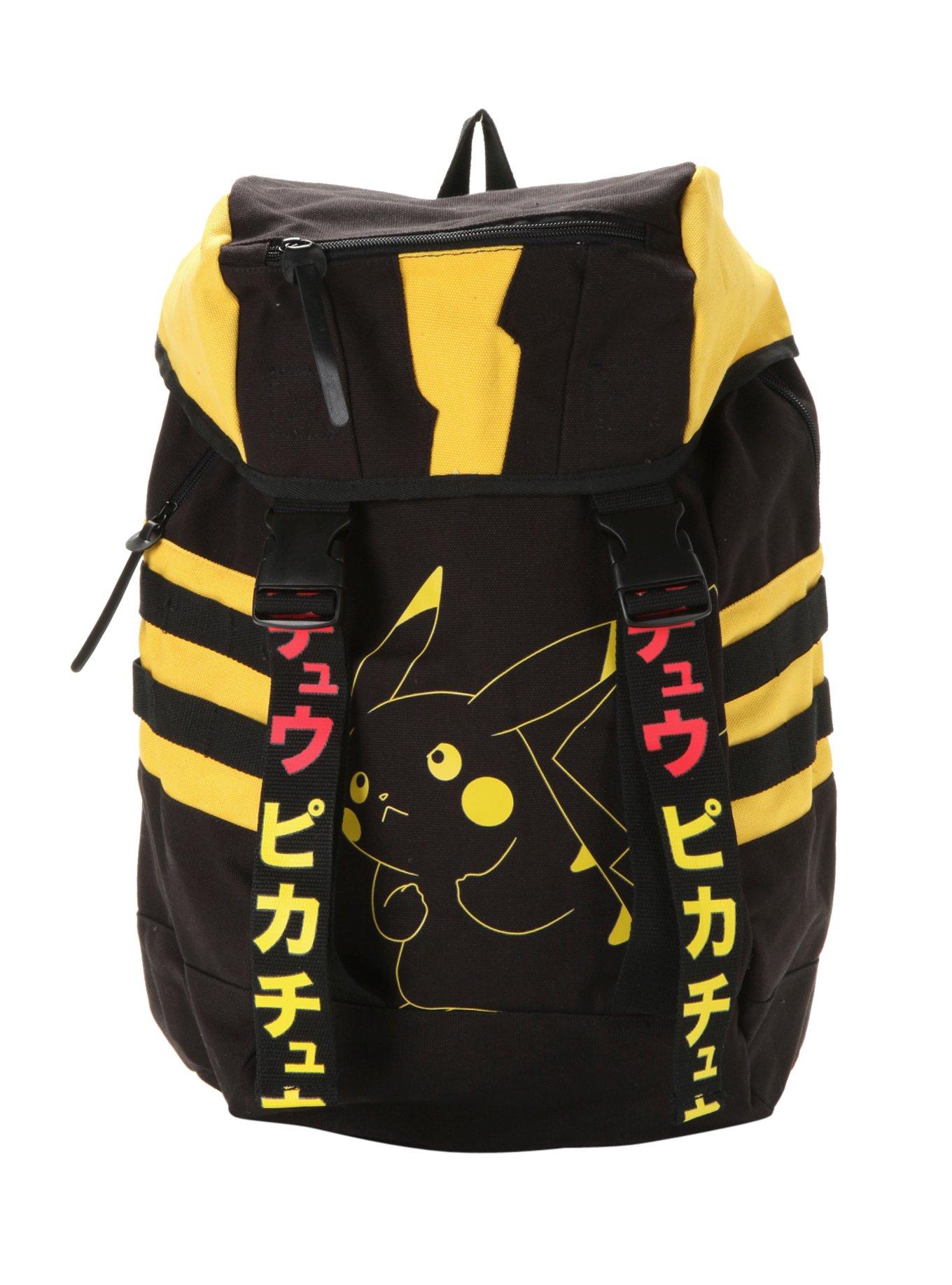 Pokemon Pikachu Canvas Ruksack Backpack, , alternate