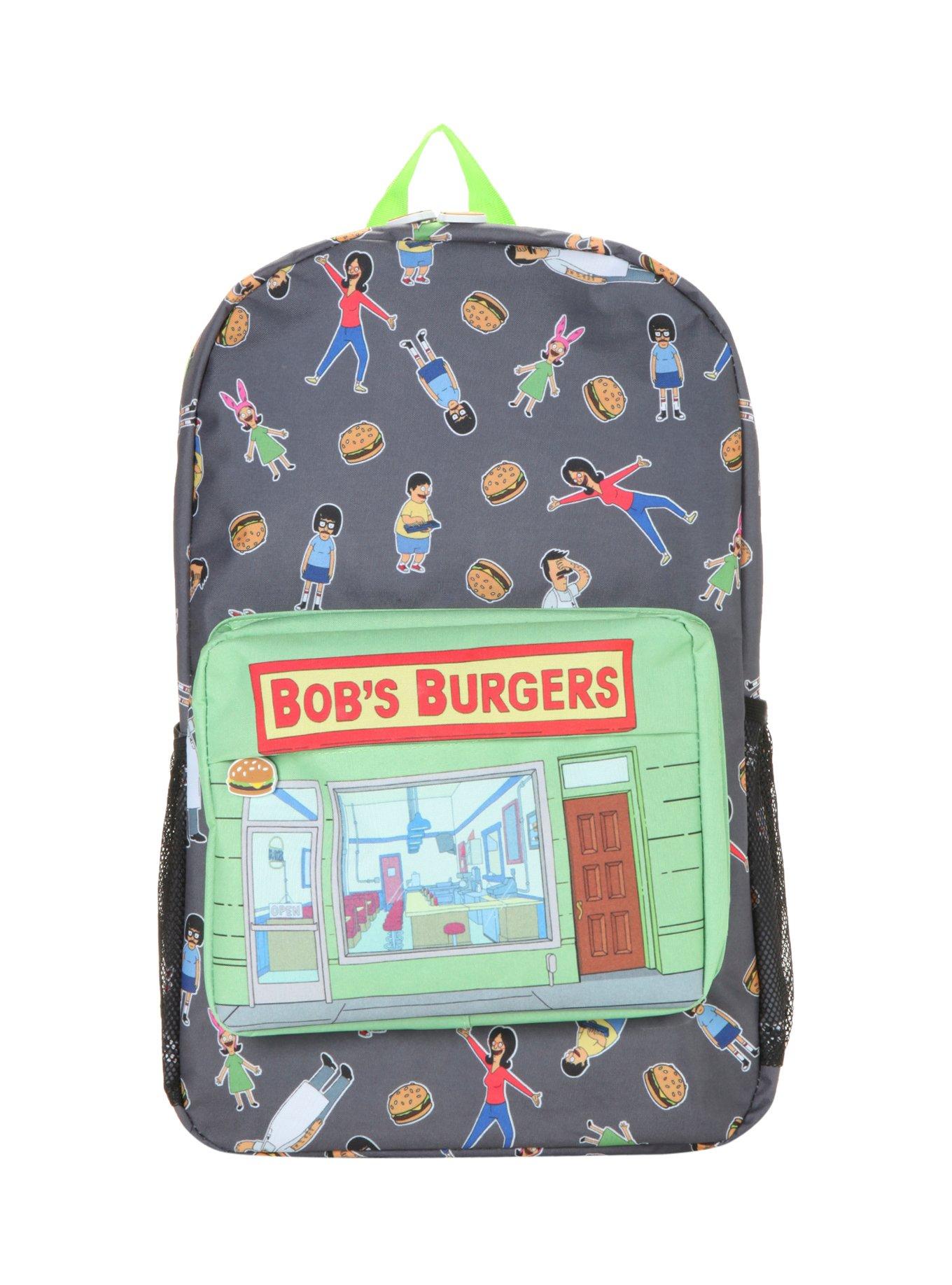Bob's Burgers Louise Pink And Green Backpack