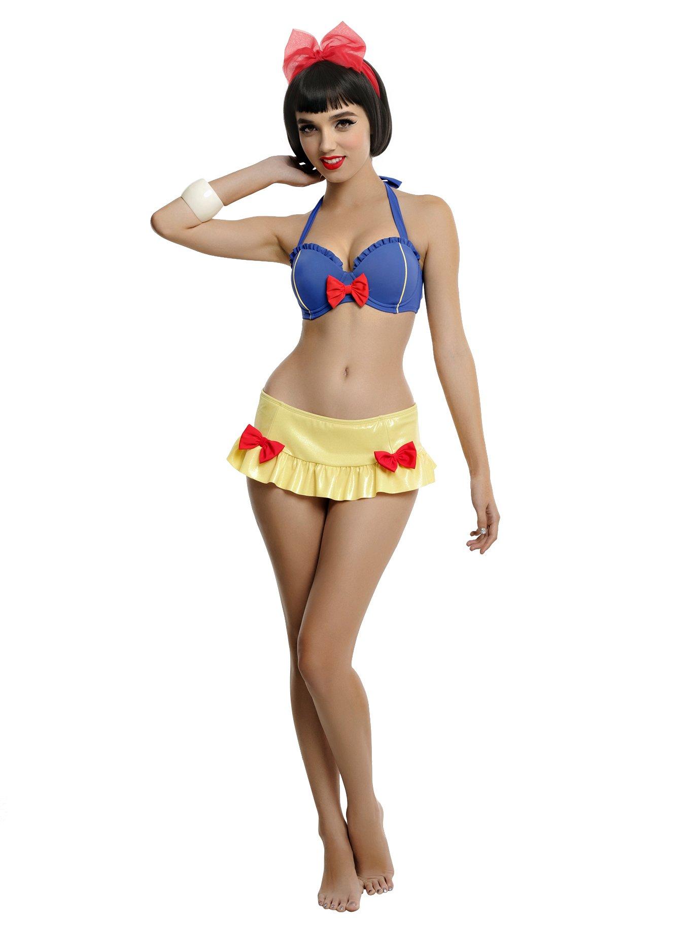 Disney Snow White Swim Bottoms, GOLD, alternate