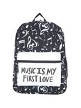 Music Is My First Love Backpack, , alternate