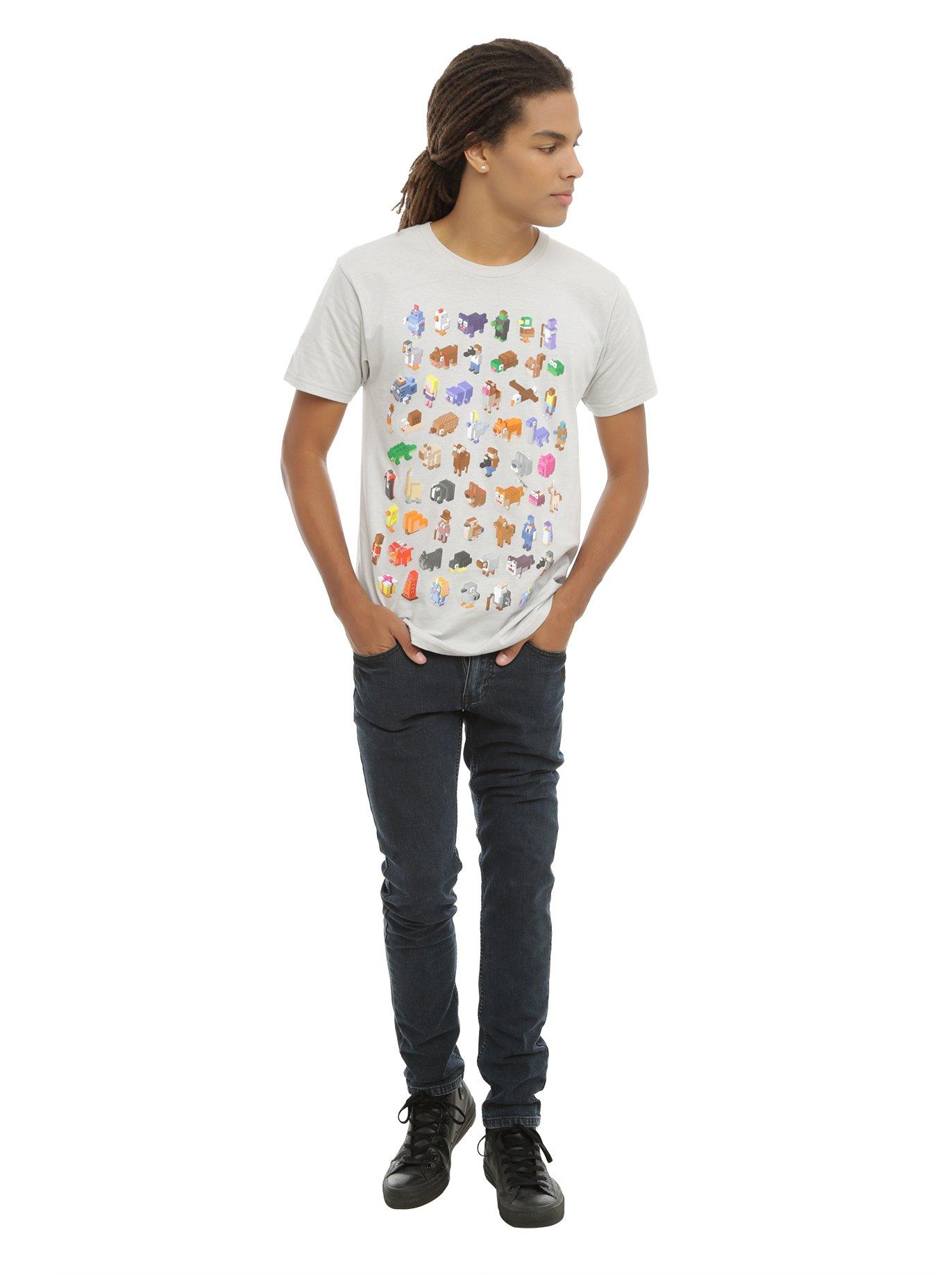 Crossy Road Characters T-Shirt, , alternate