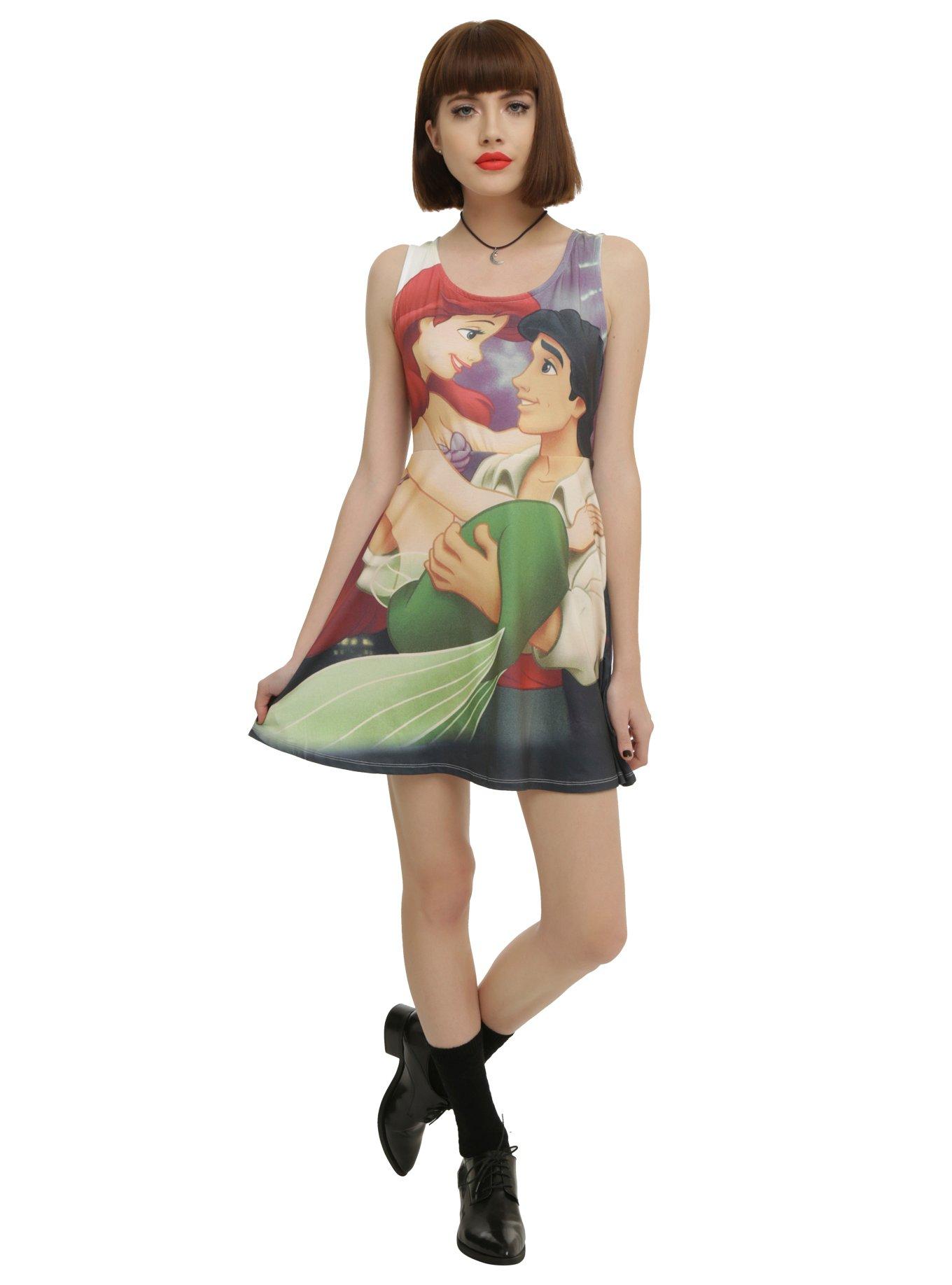 Disney The Little Mermaid Ariel & Eric Dress, , alternate
