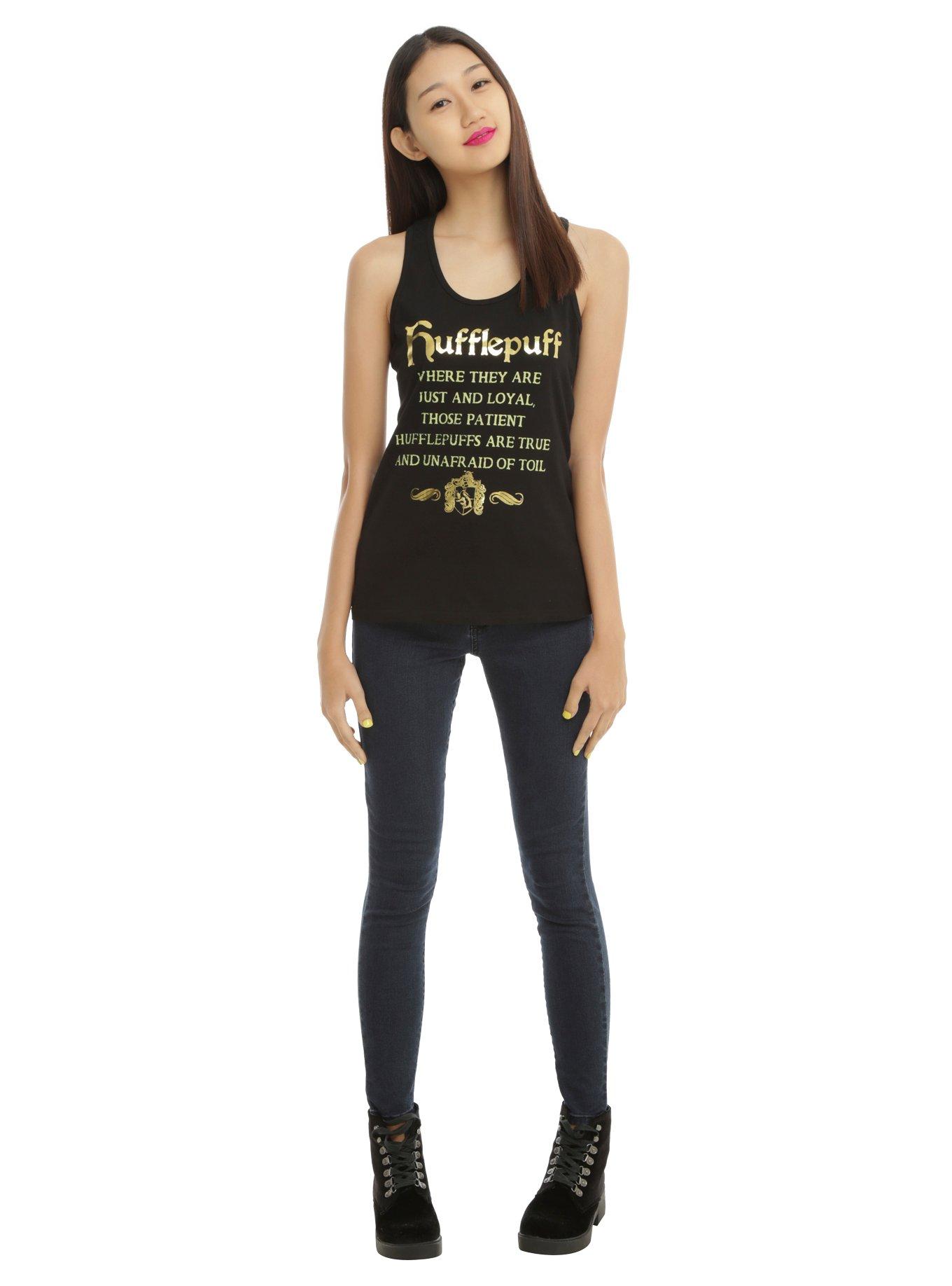 Harry Potter Hufflepuff Sorting Hat Girls Tank Top, , alternate - view 3