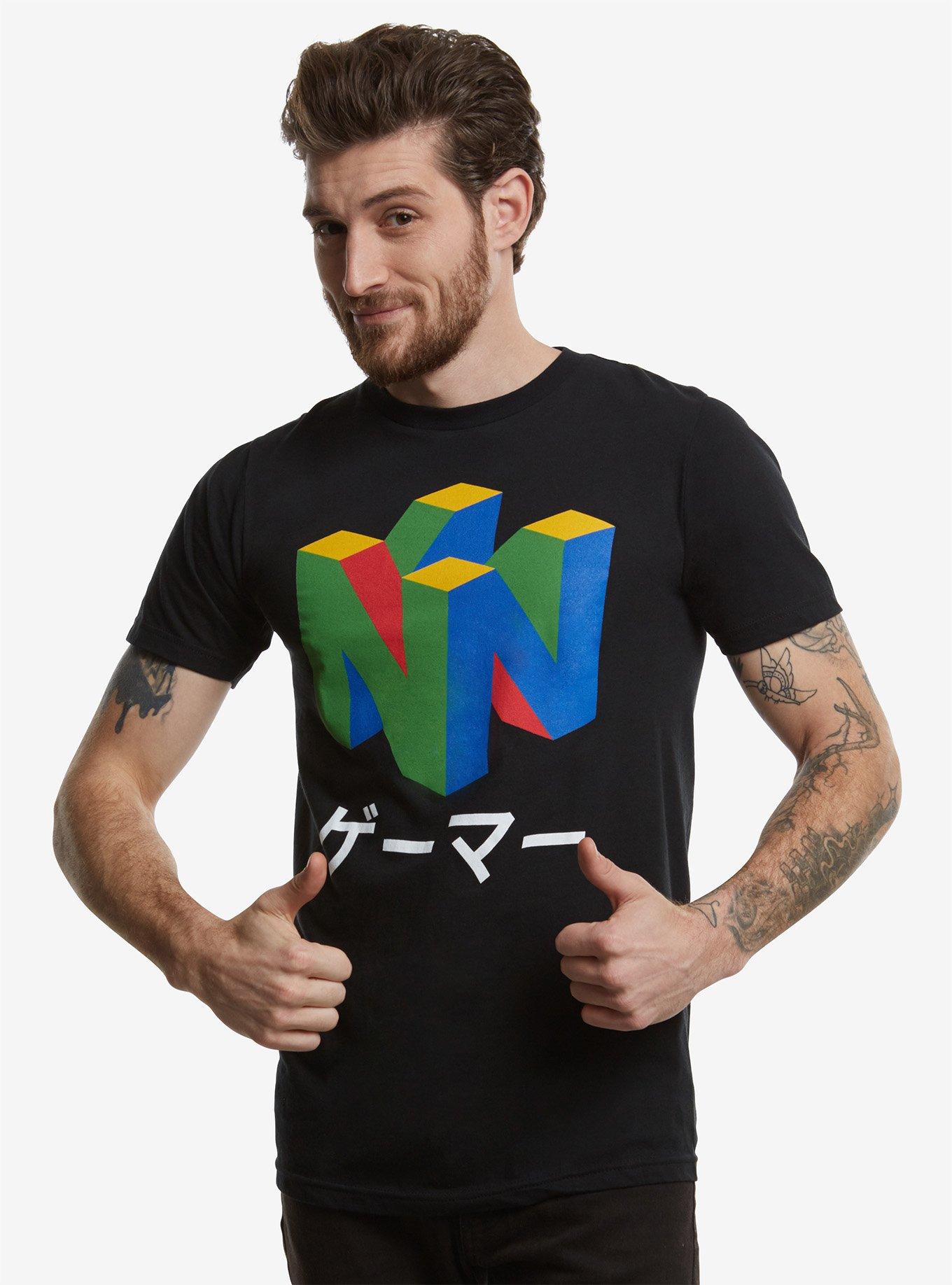 Nintendo Japanese Nintendo 64 Logo T-Shirt, , alternate