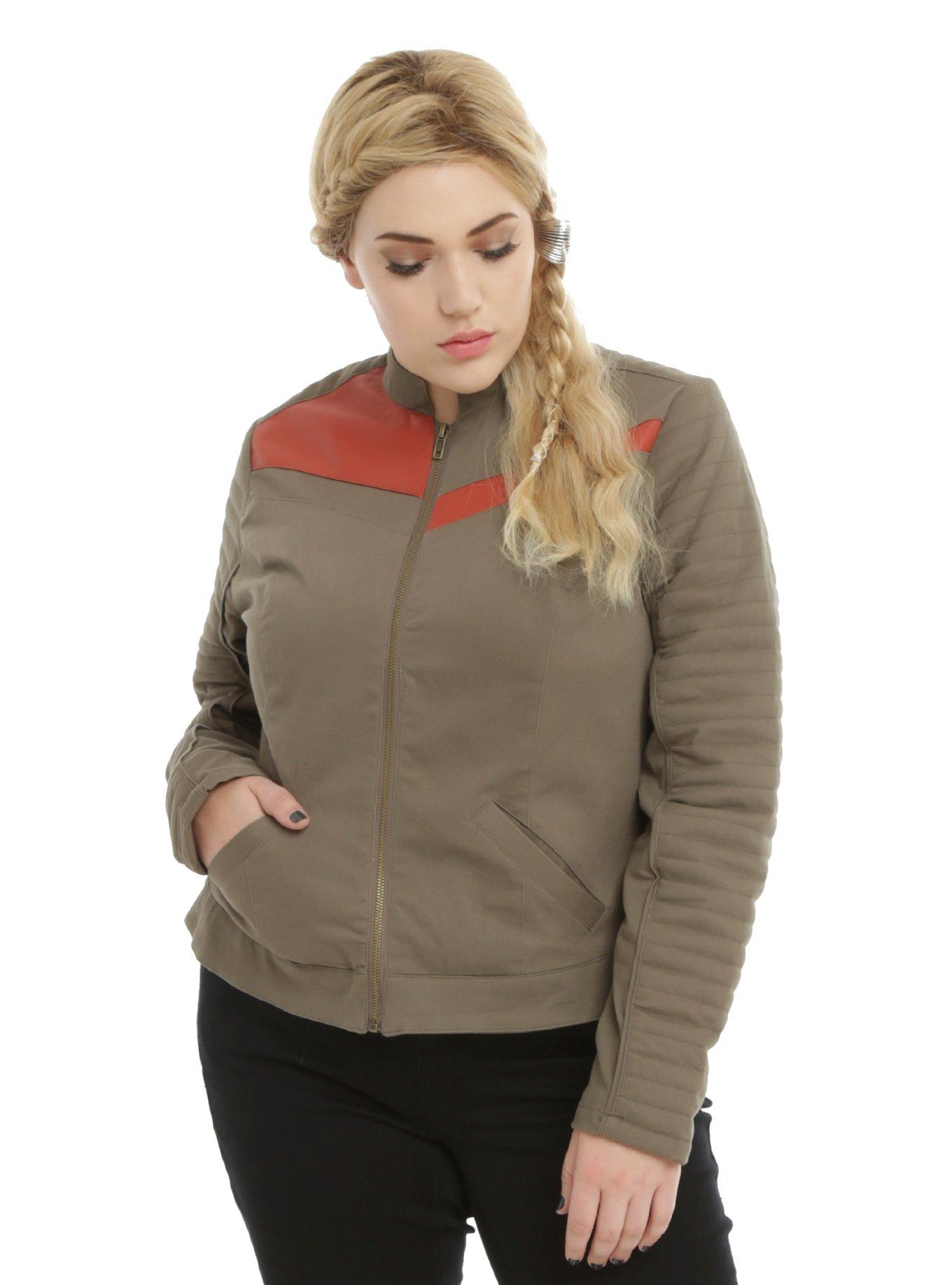 Her Universe Star Wars Finn Jacket Plus Size, , alternate