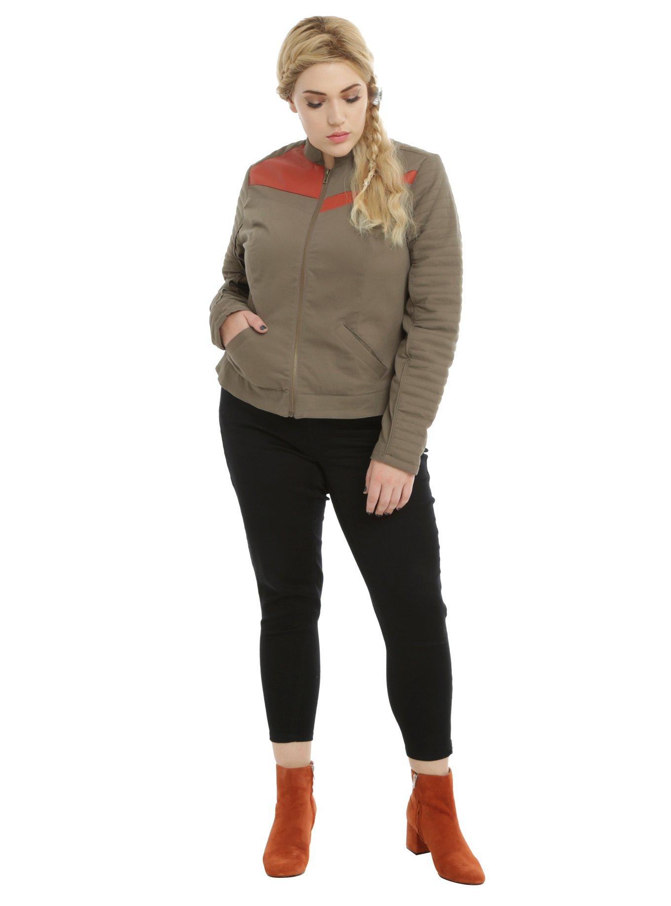 Her Universe Star Wars Finn Jacket Plus Size, , alternate