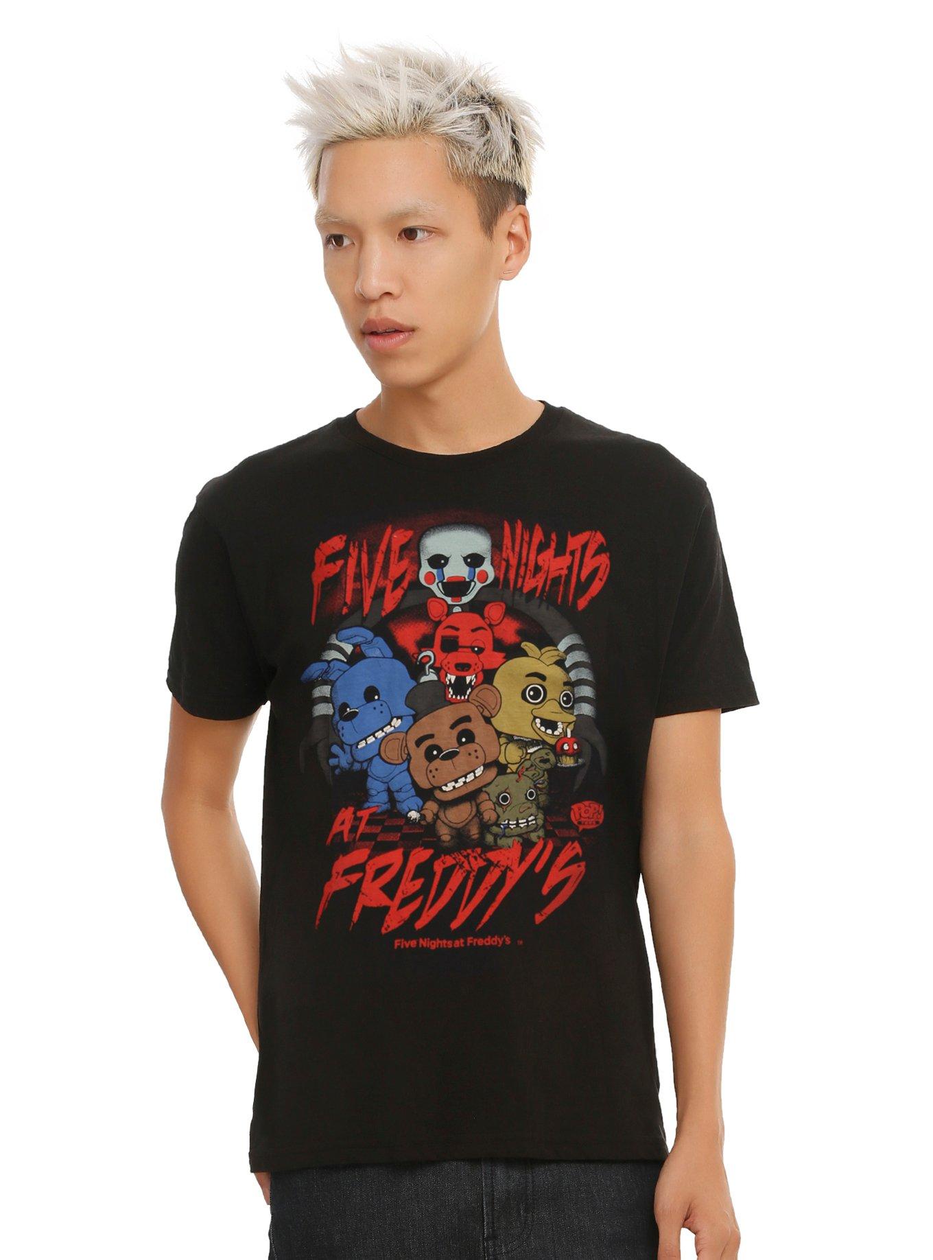 Funko Five Nights At Freddy's Pop! Group T-Shirt, , alternate