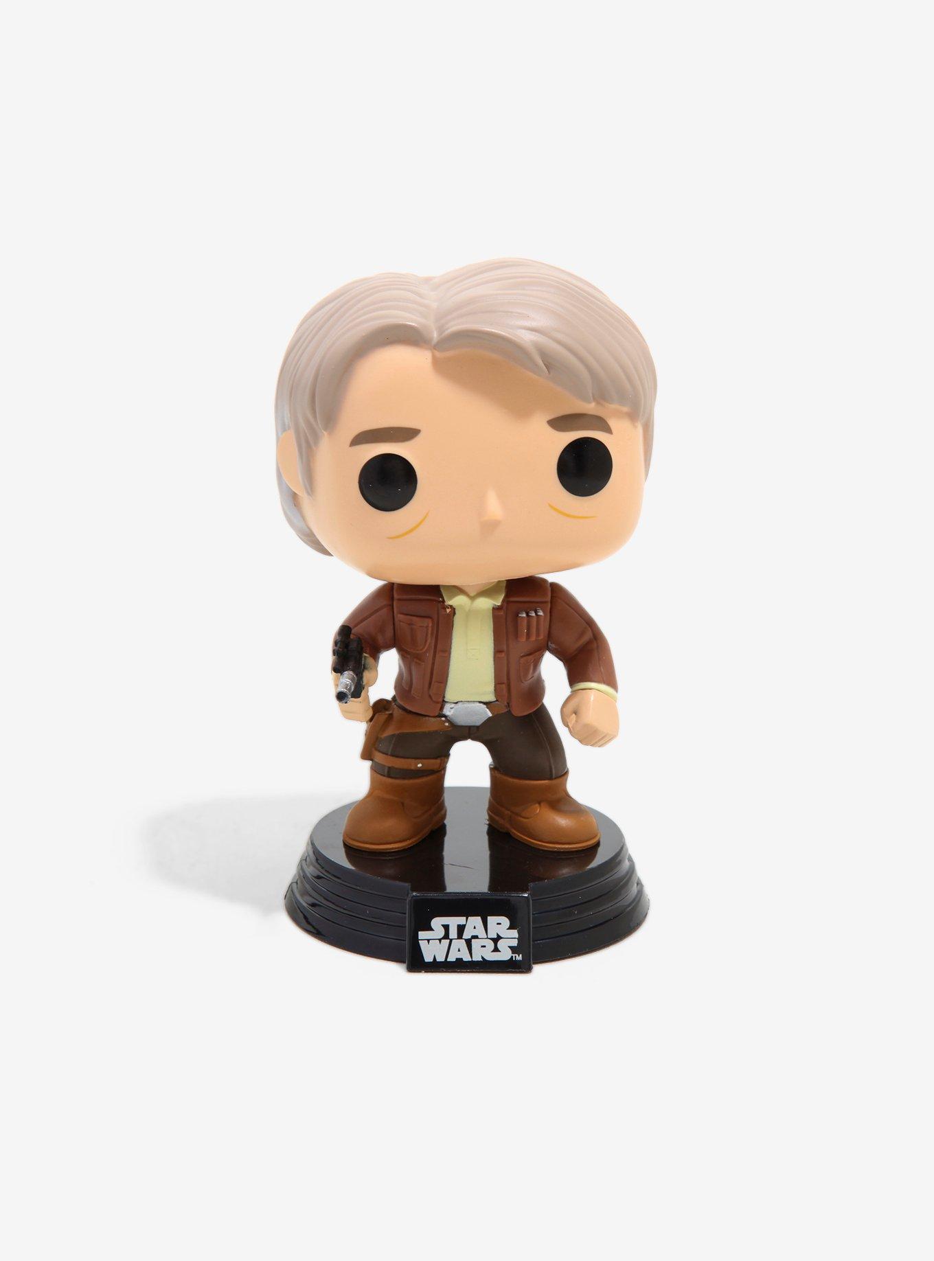 Funko Pop! Star Wars: The Force Awakens Han Solo Bobble-Head Vinyl Figure, , alternate
